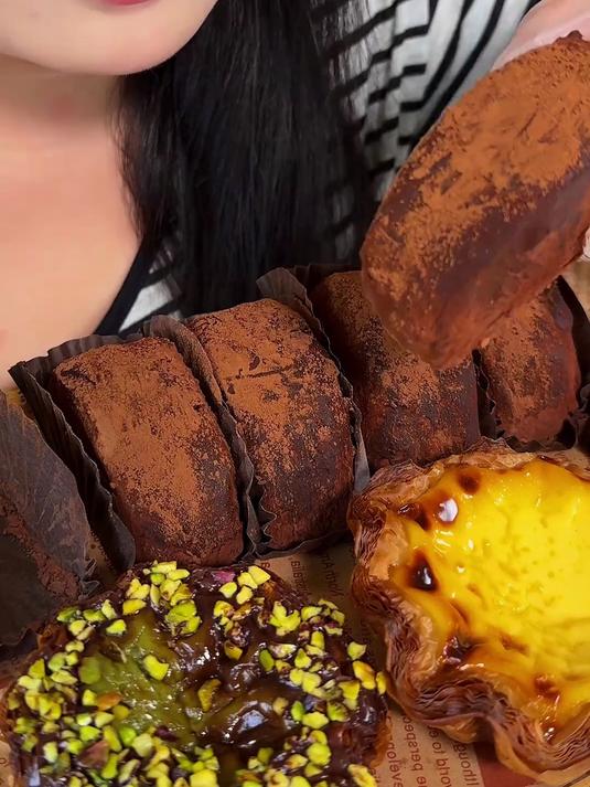 巧克力脆脆甜品 太喜欢吃巧克力了