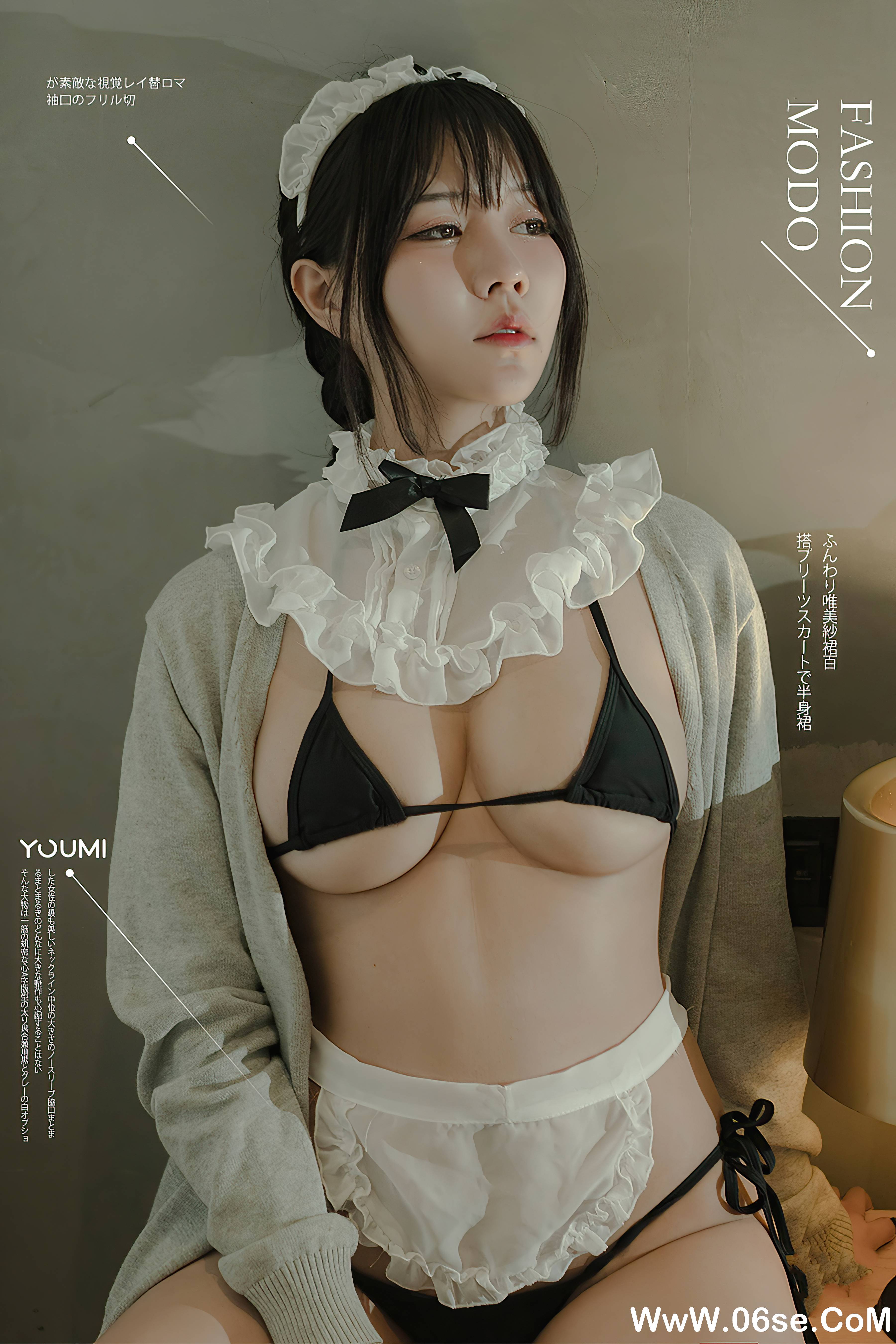 [YouMi尤蜜] 2021.01.04 空气女仆 糖積-女摄影[32+1P556M]-六色网