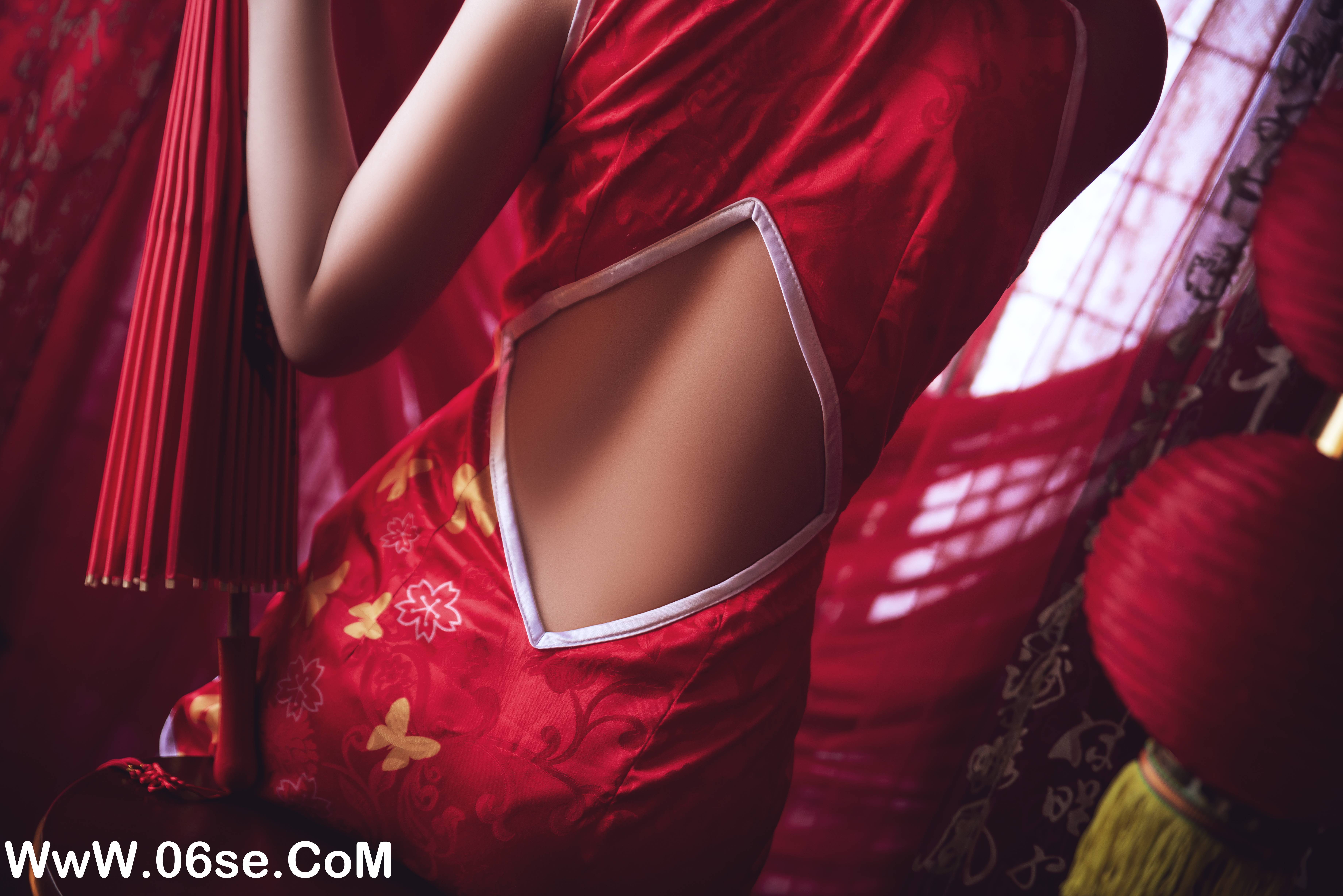 图片[20]-Coser面饼仙儿 NO.023 – 雷姆旗袍[23P379M]-六色网