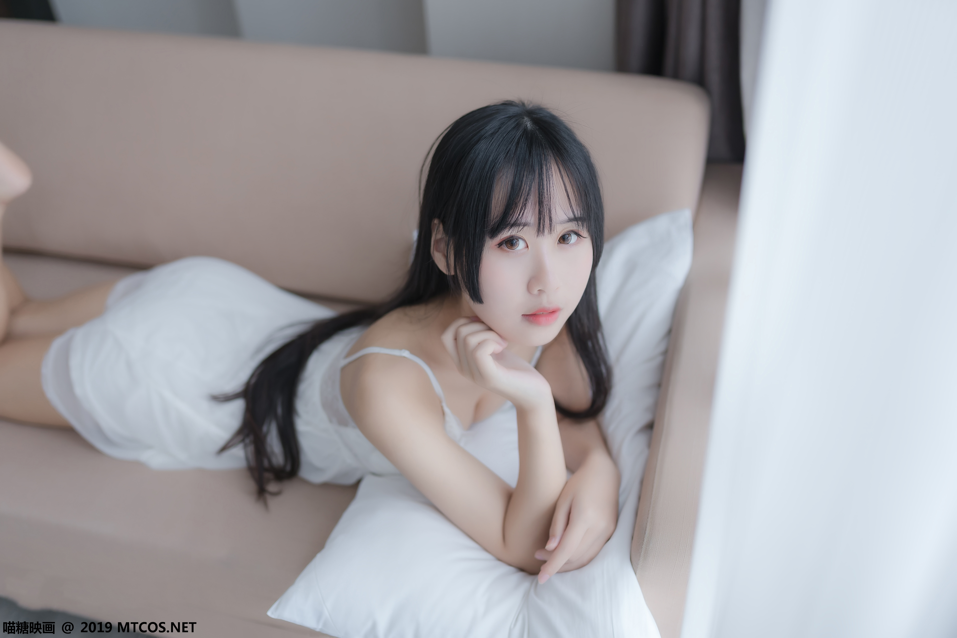 图片[33]-[MTCos] 喵糖映画 Vol.069 萌芽儿o0 白纱裙-六色网