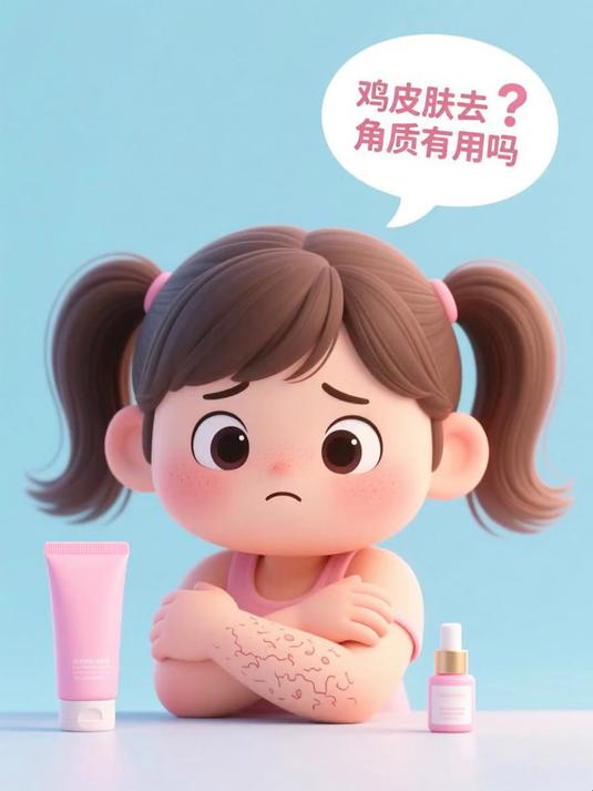 鸡皮肤去角质有用吗 #健康扬帆季#