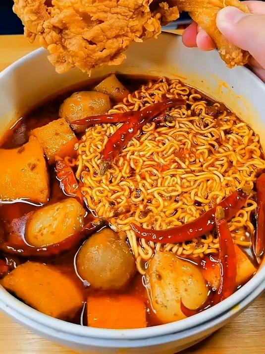 假如夜宵有段位 夜宵 火锅 泡面