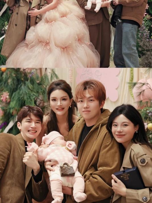 记录我们家小公主的百日宴～爸爸妈妈会尽自己所能去爱你!