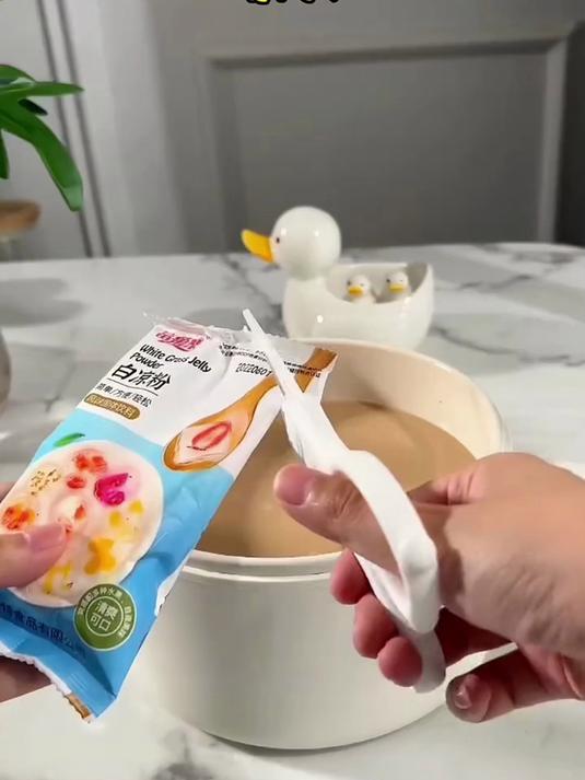 珍珠奶茶还能嚼着吃?