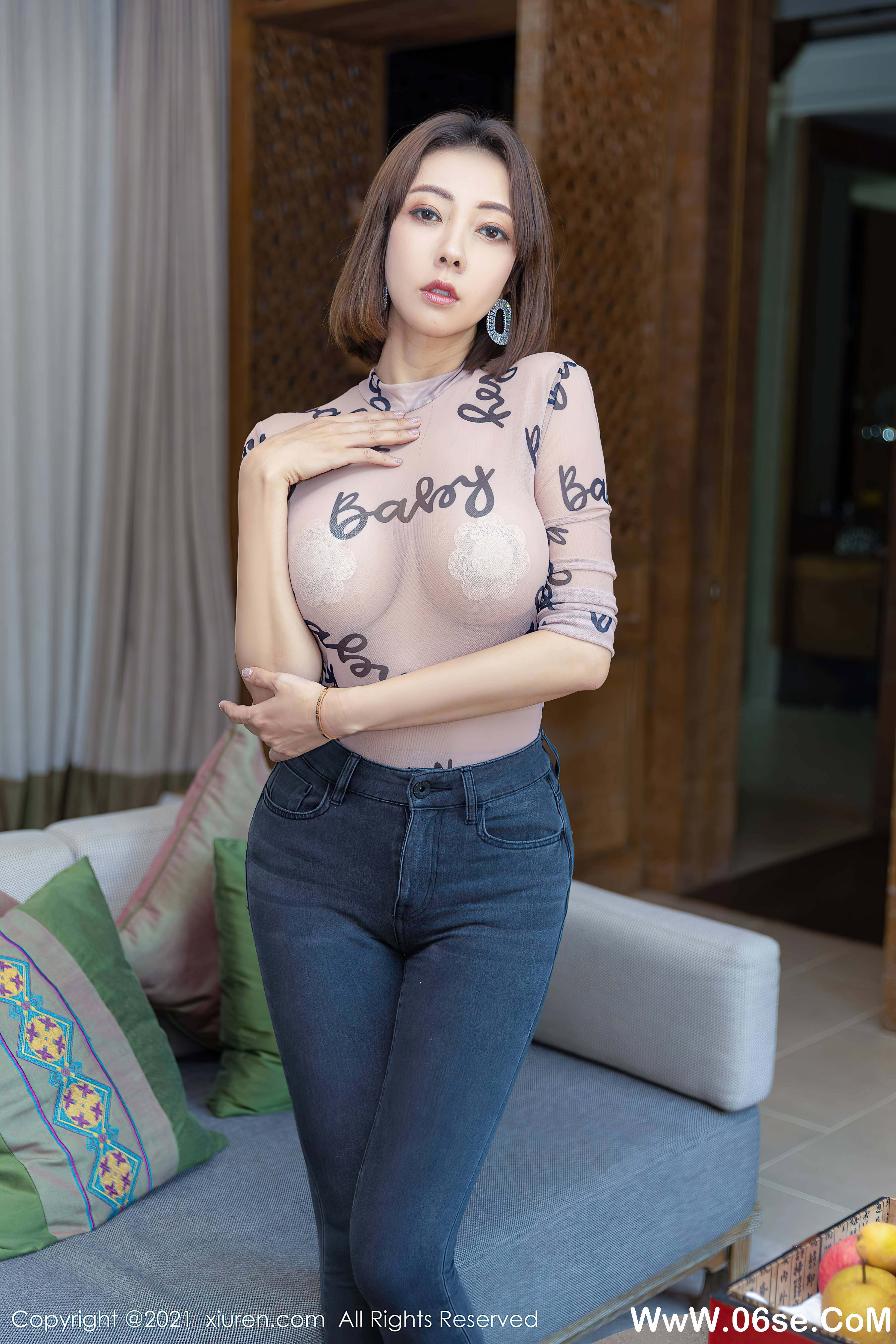 图片[2]-[XIUREN秀人网] 2021.08.05 NO.3760 果儿Victoria[60+1P698M]-六色网