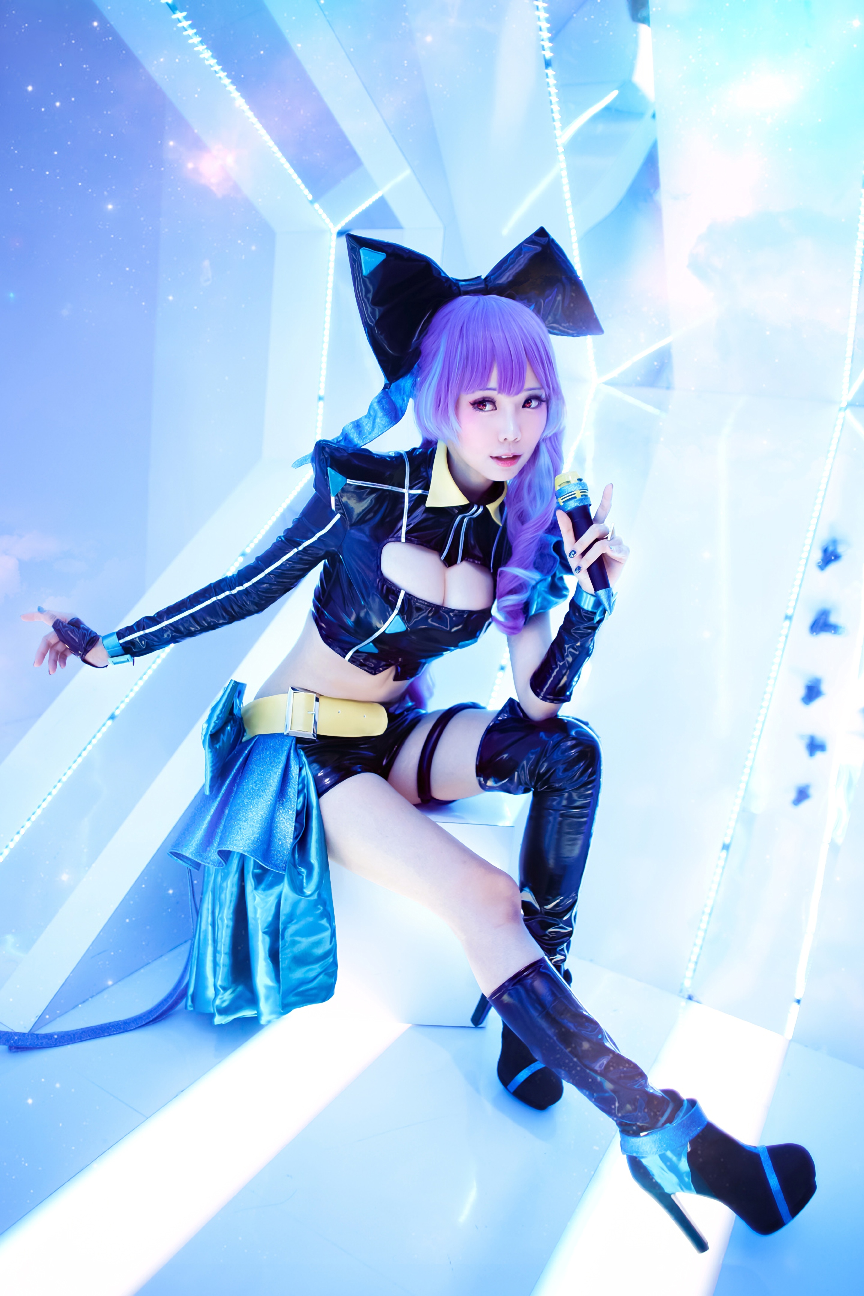 图片[6]-Ely_eee(ElyEE子) NO.052 — 电音打歌服[9P16M]-六色网