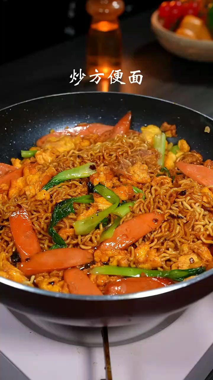 炒方便面做法