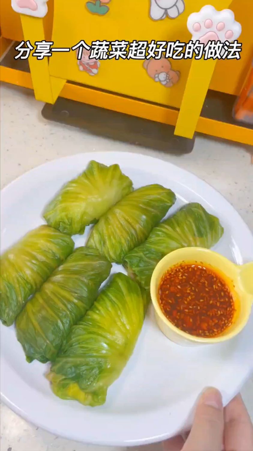 低卡生菜卷的做法,简单又方便
