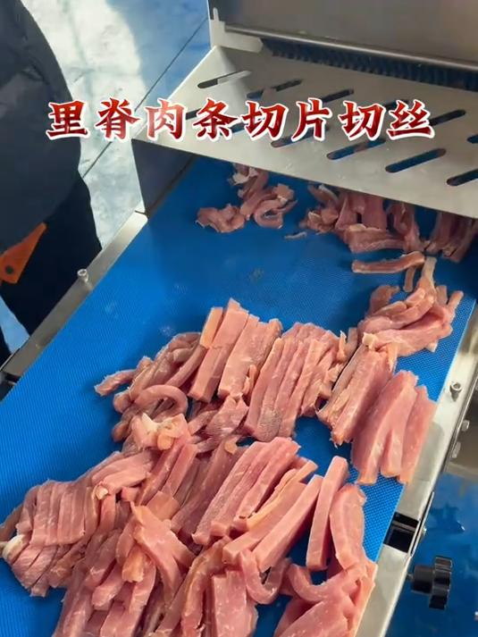多功能鲜肉分条机里脊肉切片切条机
