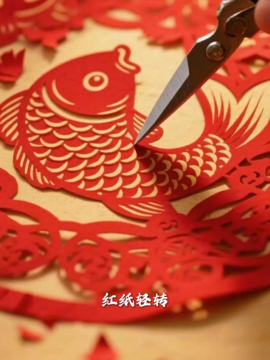 剪纸艺术中的吉祥图案与民俗故事