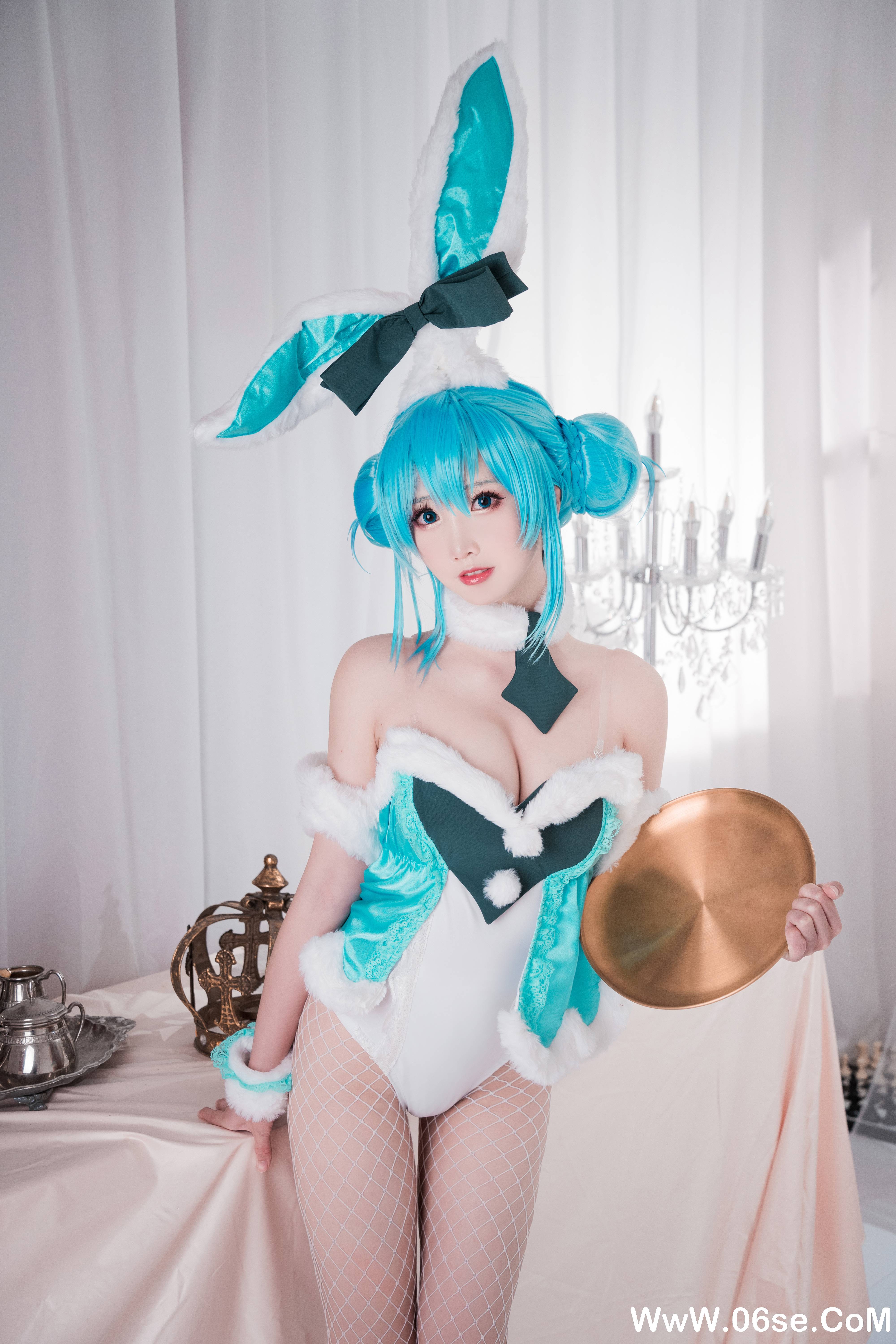 图片[16]-Coser面饼仙儿 – 初音兔女郎[17P139M]-六色网