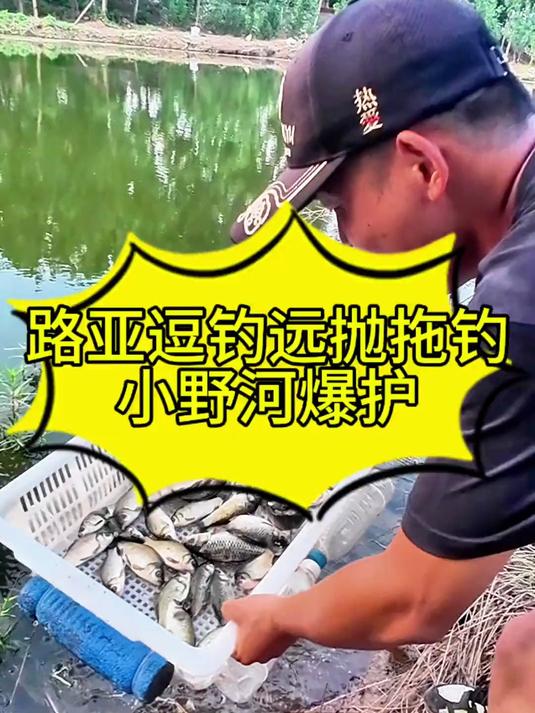路亚逗钓鲫鱼鲤鱼，没有路亚资源这种钓法一定不要错过