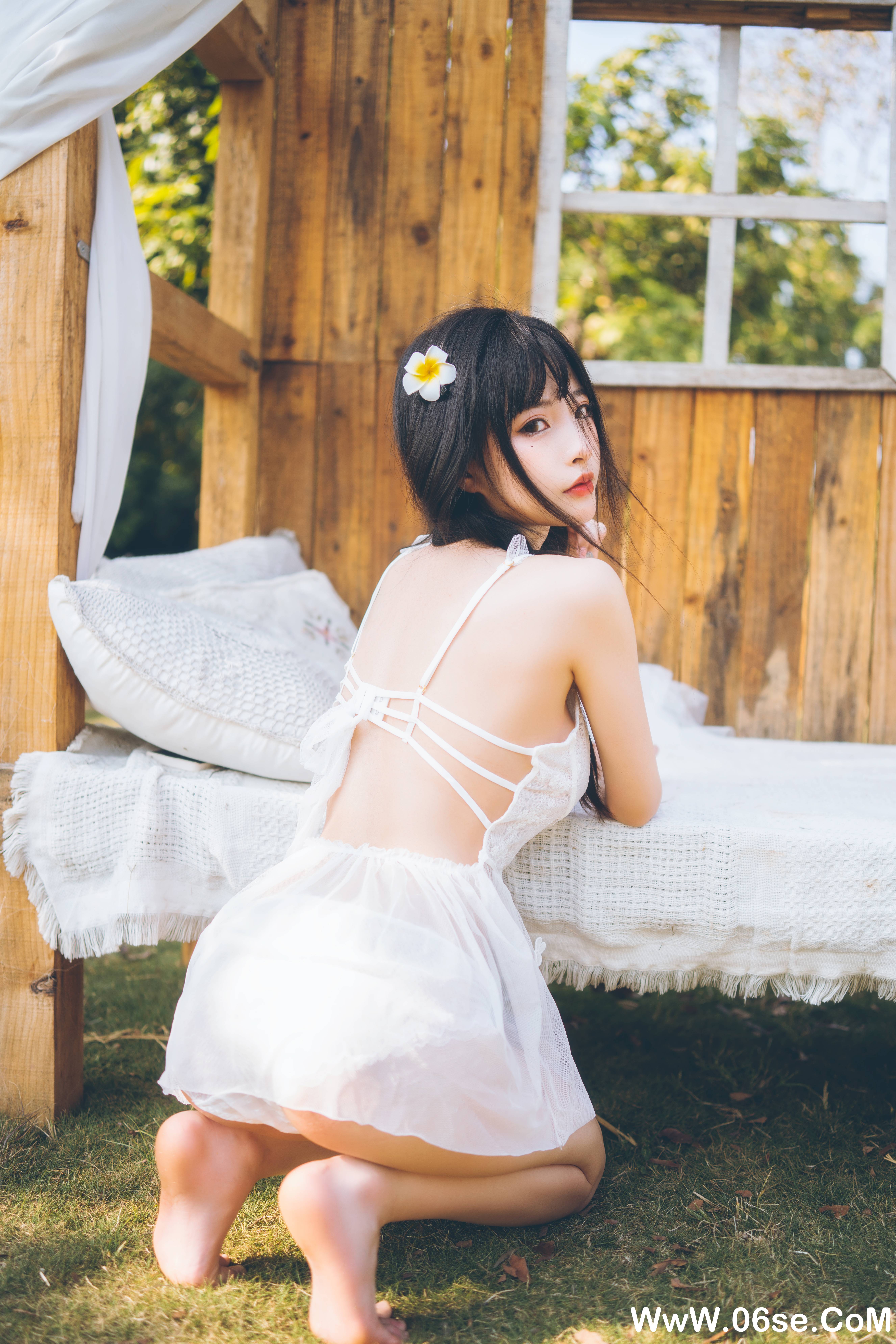 图片[21]-清水由乃 NO.021 – 田园蕾丝裙 [66P2.66G]-六色网