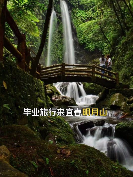 泡温泉赏山色度假期,夏季旅行来宜春明月山