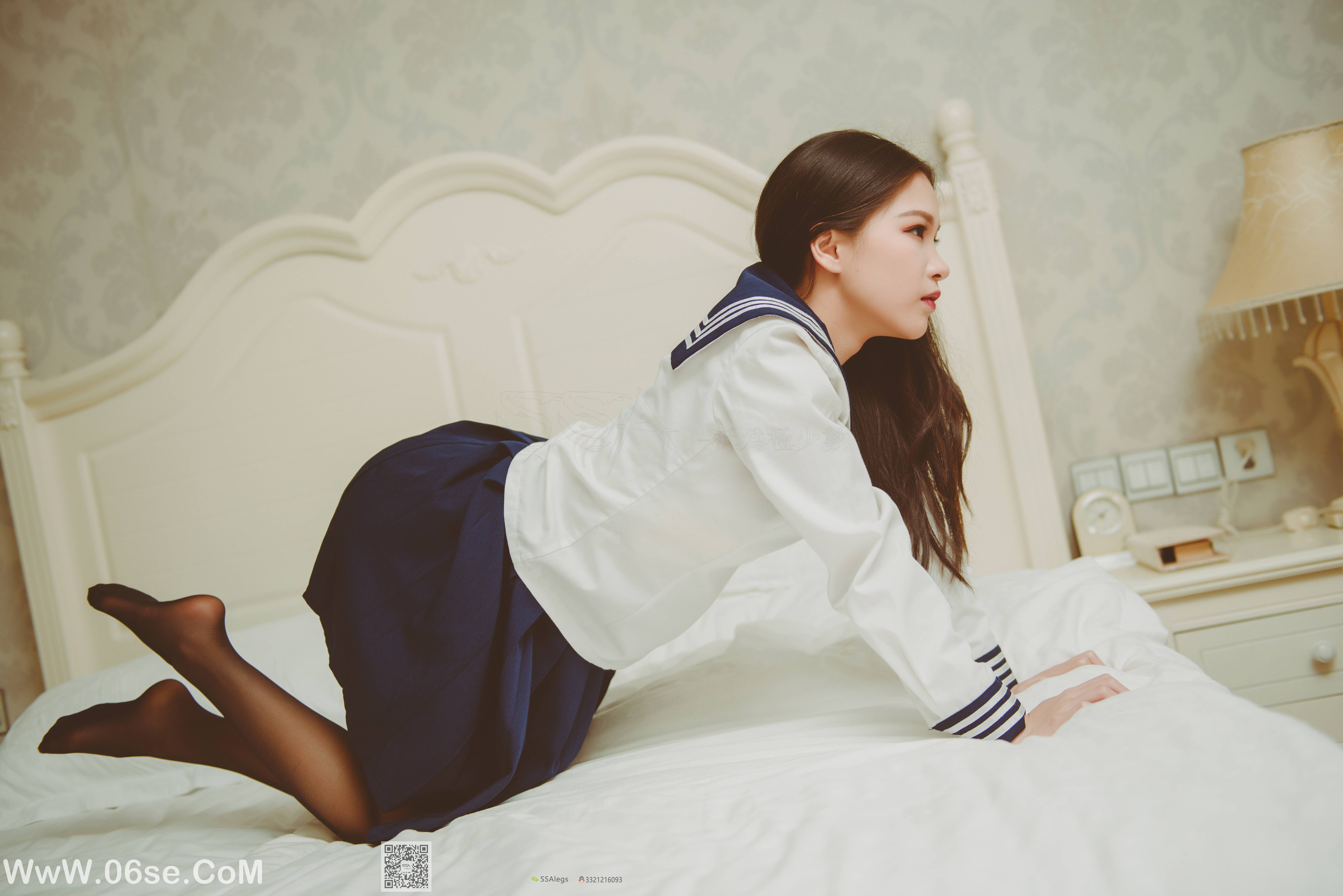 图片[37]-[SSA丝社] NO.018 佳佳 小丝妹佳佳教你过期牛奶的正确用法[85P1.26G]-六色网