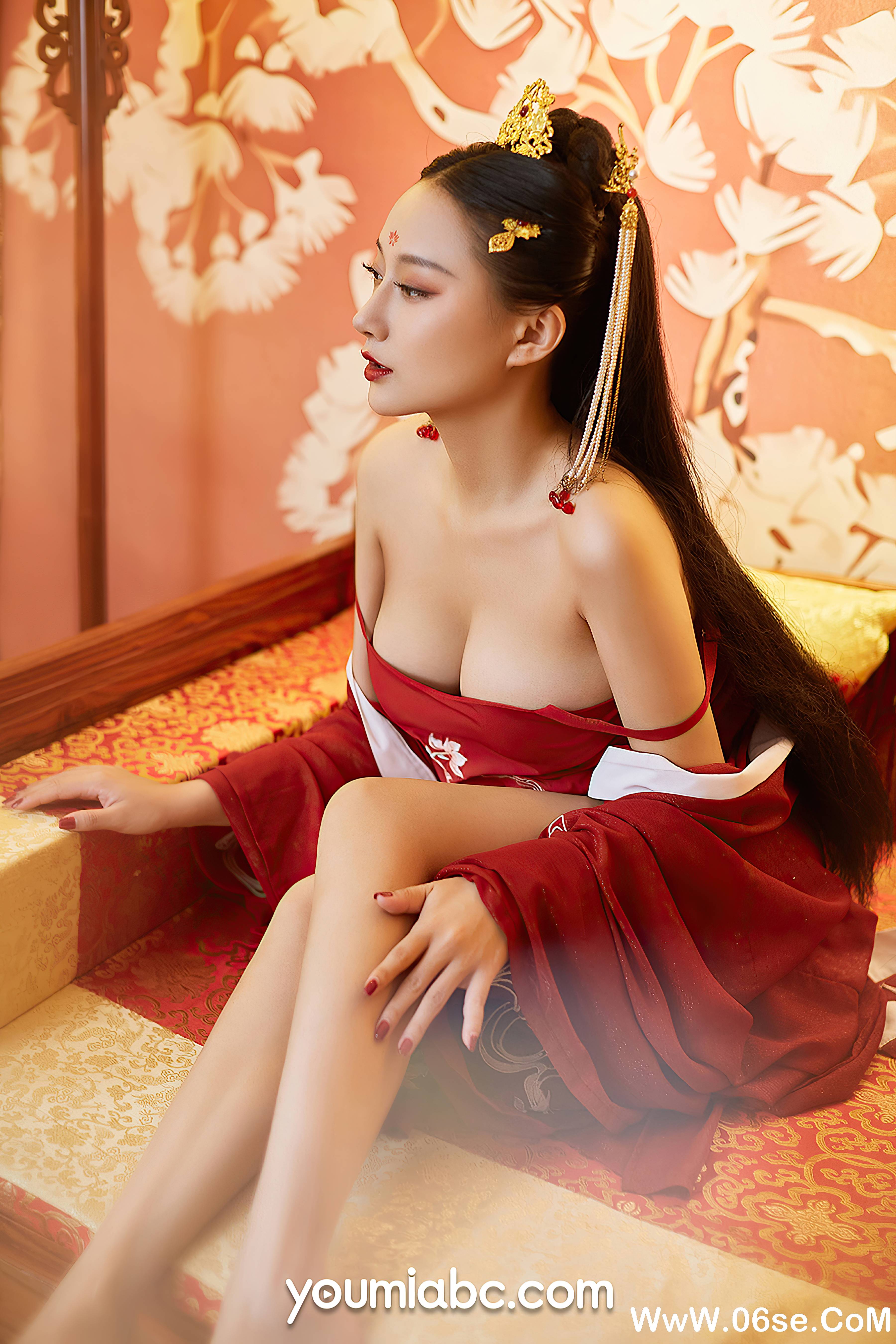 图片[15]-[YouMi尤蜜] 2021.01.15 盛世红颜 何嘉颖[31+1P615M]-六色网