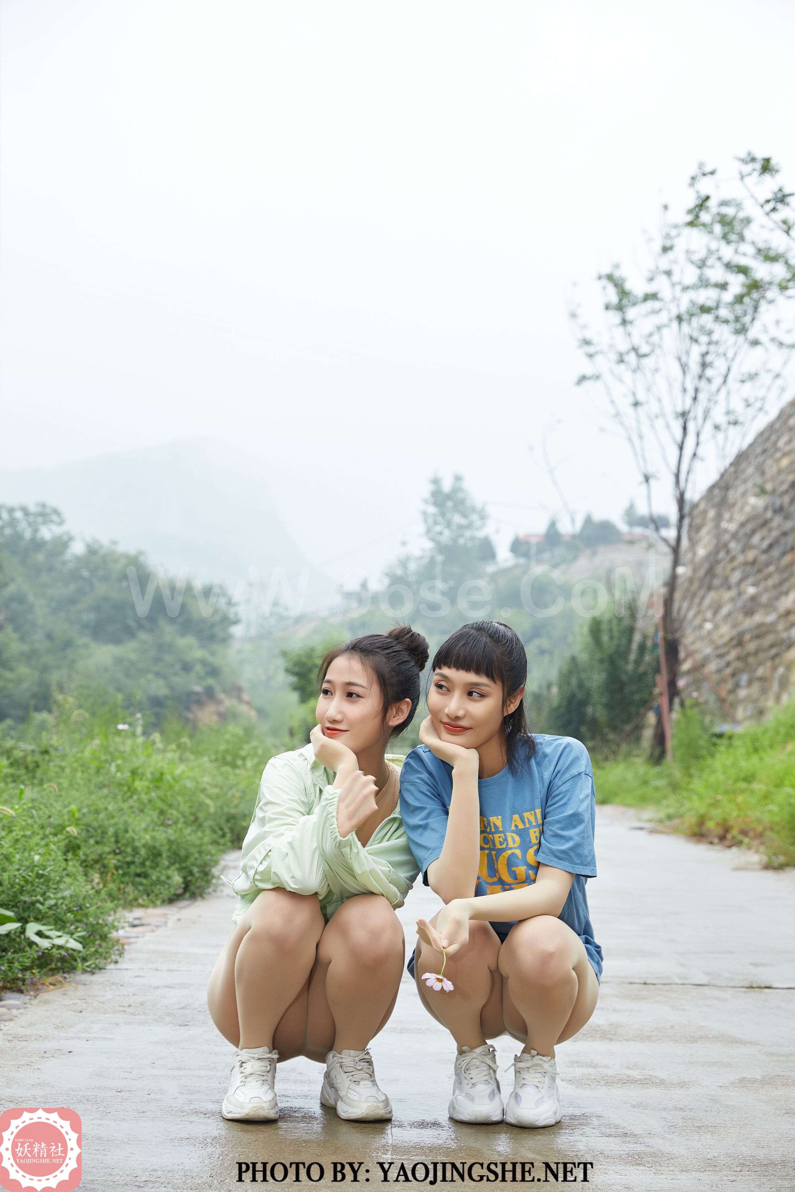 图片[14]-[YaoJingShe 妖精社] T2040《可可&思文-郊游》[34P-238MB]-六色网