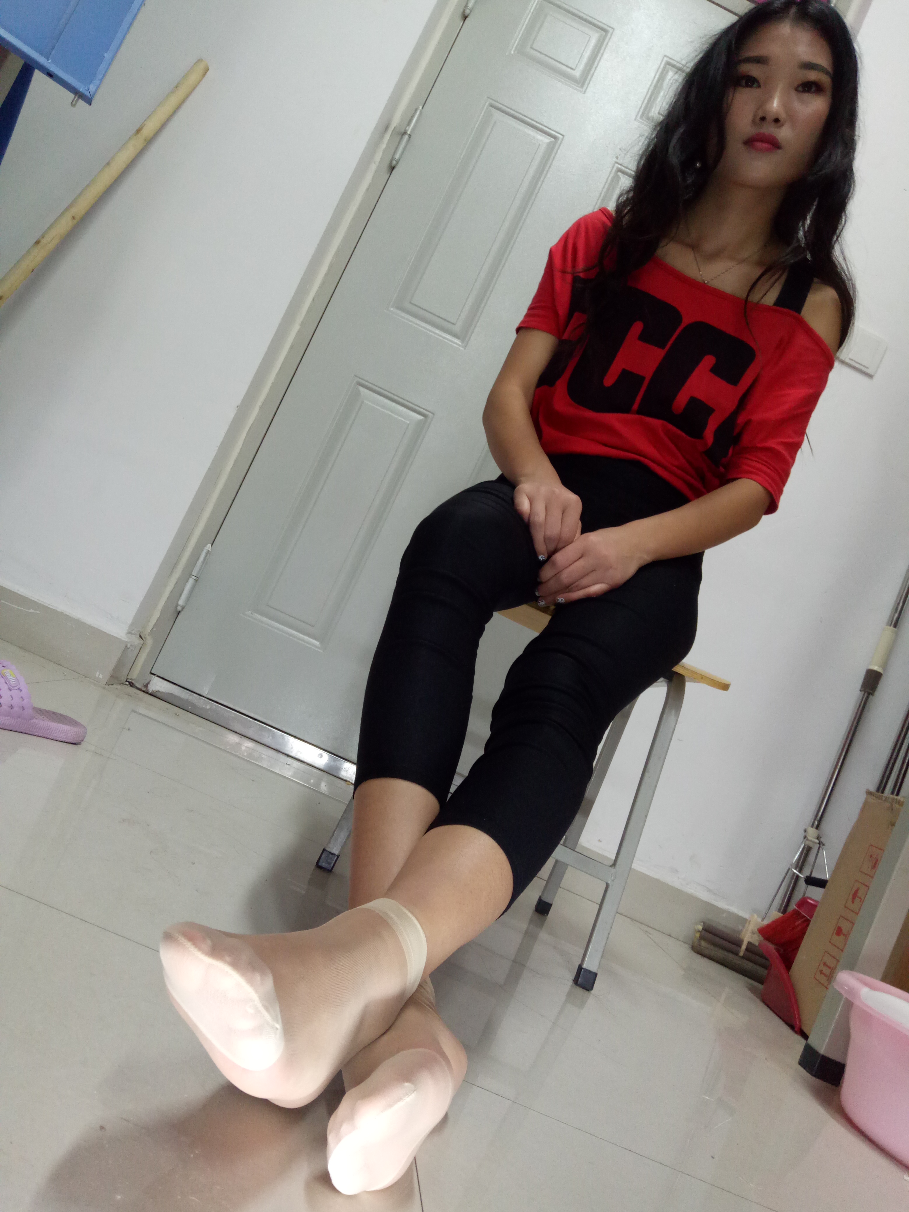图片[14]-学妹校园寝室短丝系列037期 秦瑾&王莉莉[126P395M]-六色网