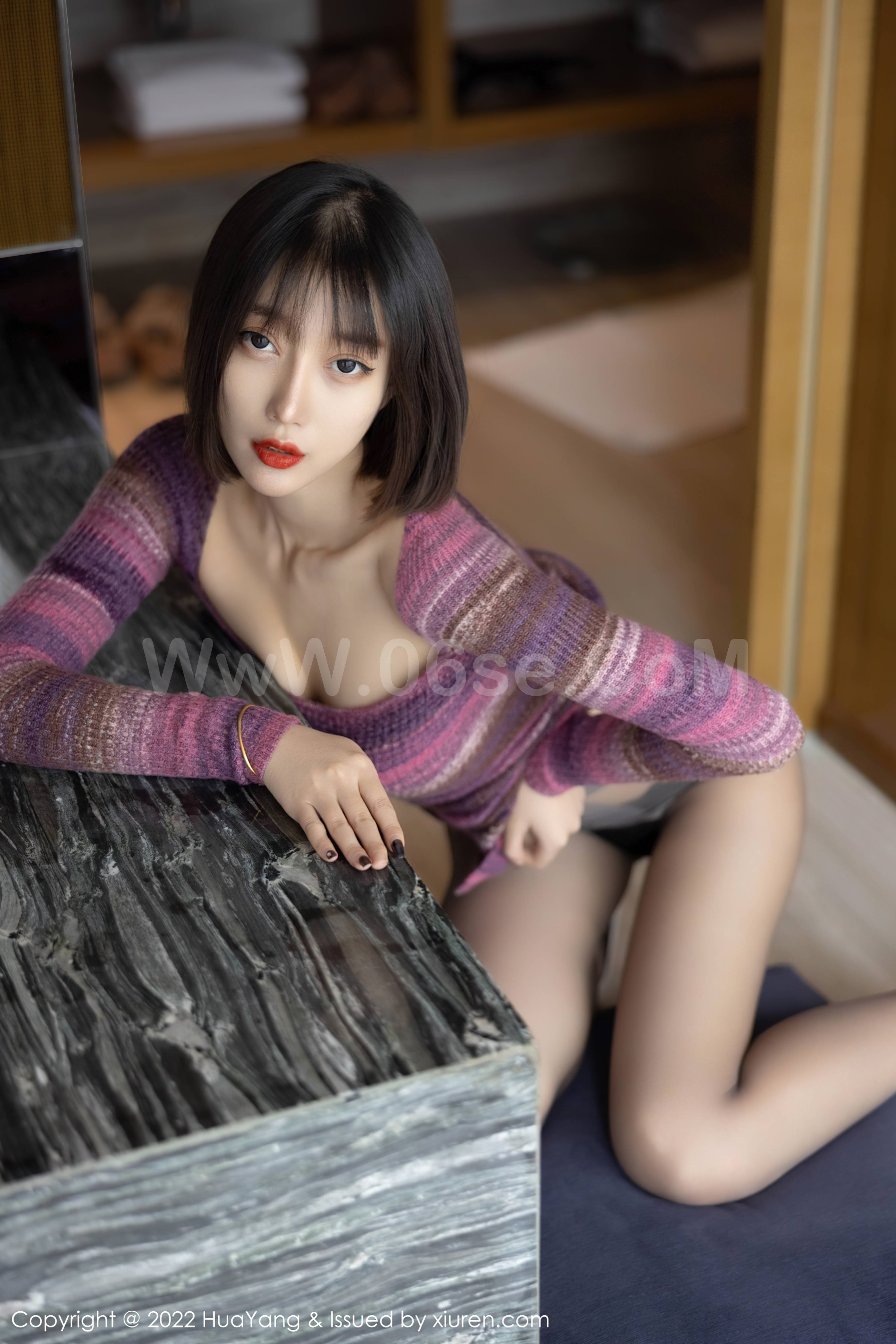 图片[30]-HuaYang Vol.487 玥儿玥er-六色网