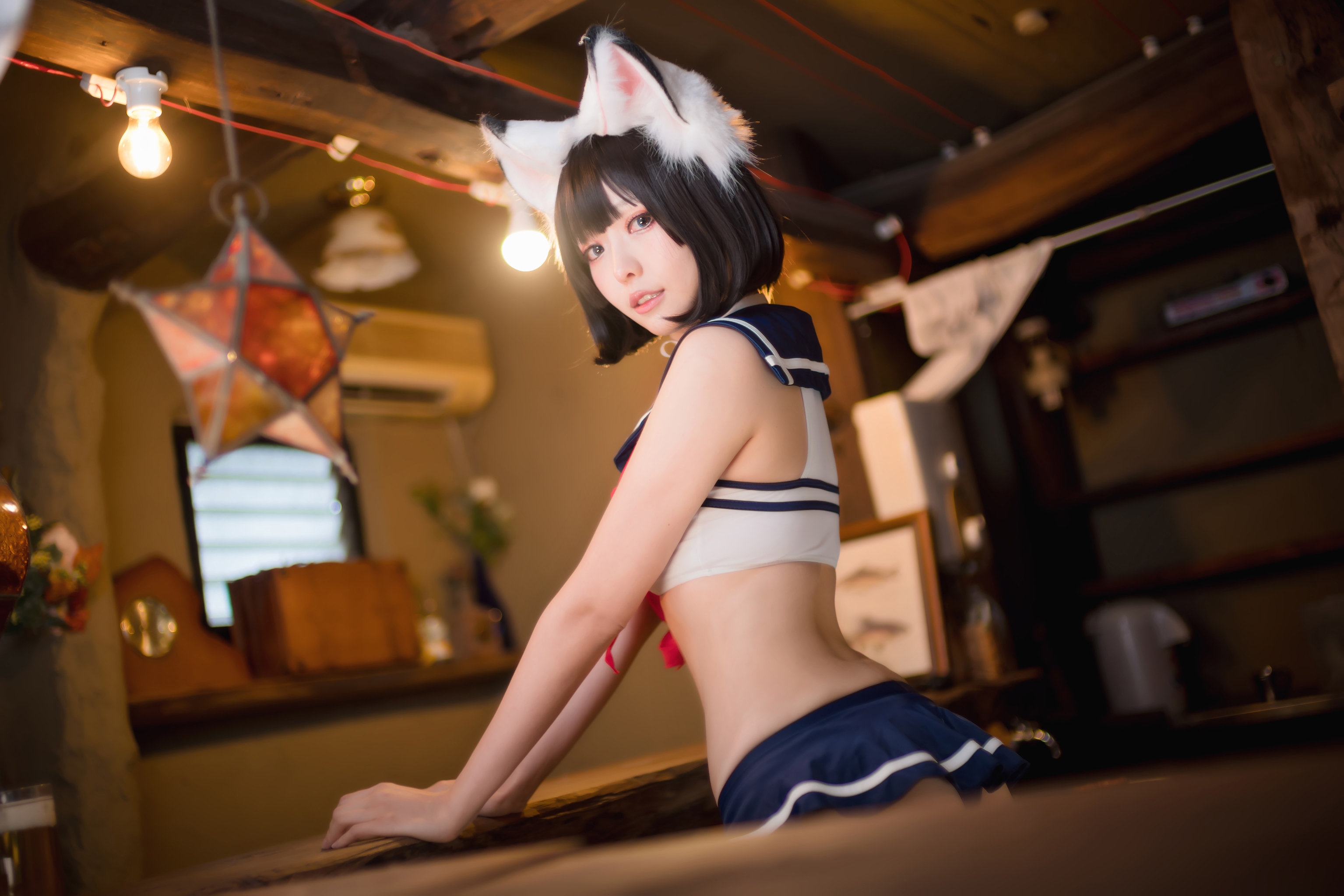 图片[12]-Ely_eee(ElyEE子) NO.041 — 獸耳居酒屋 [31P59M]-六色网