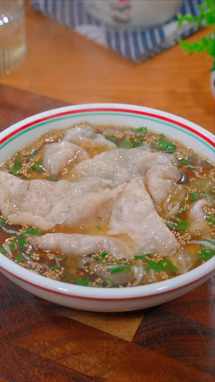 冬天到了,你一定要多做这个肉片汤,汤鲜味美太好吃了