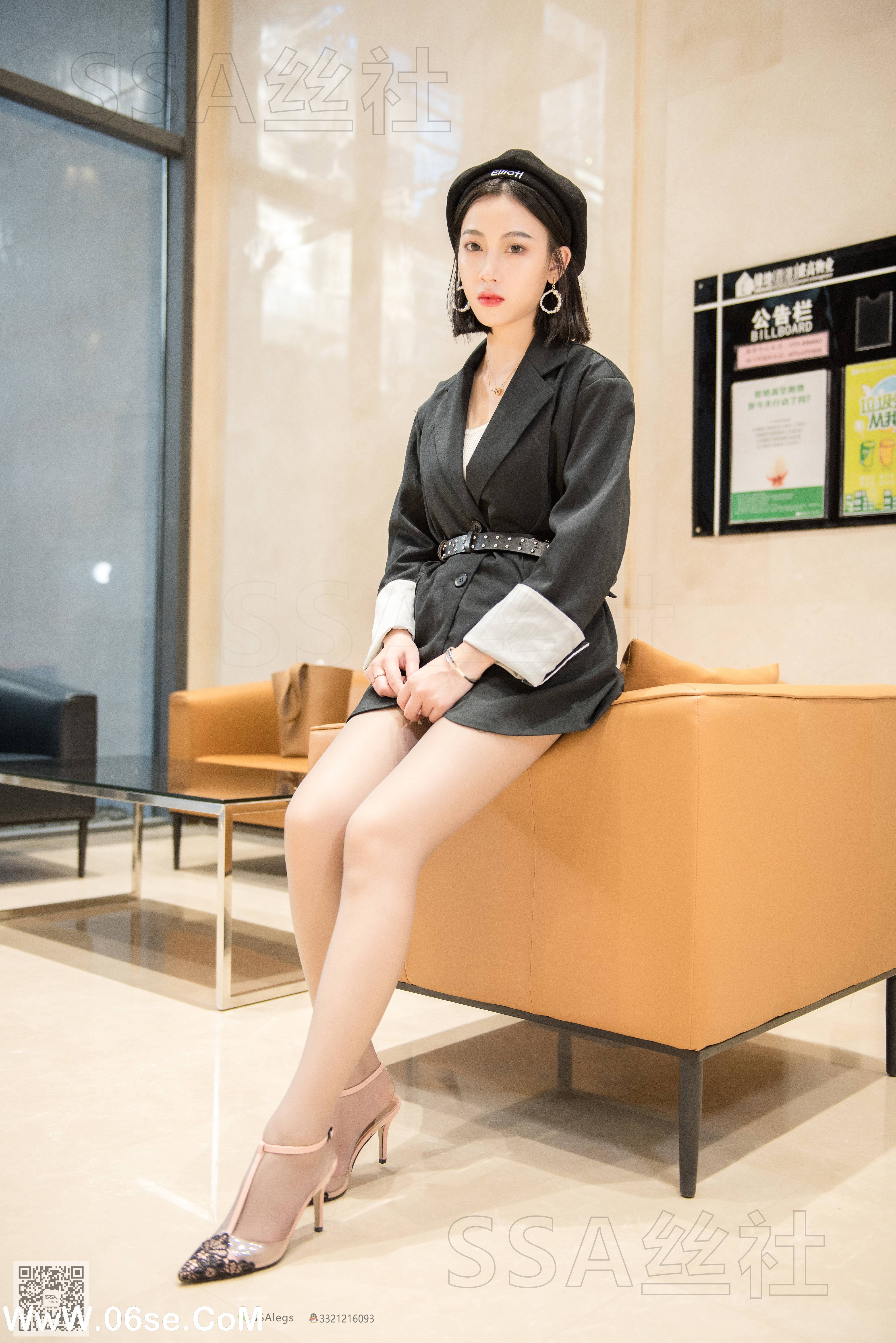 图片[12]-[SSA丝社] NO.056 大大 穿灰丝的一天[120P2.03G]-六色网