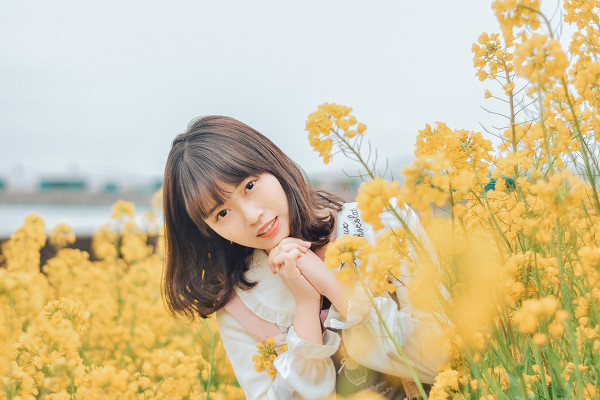 图片[11]-油菜花少女-六色网