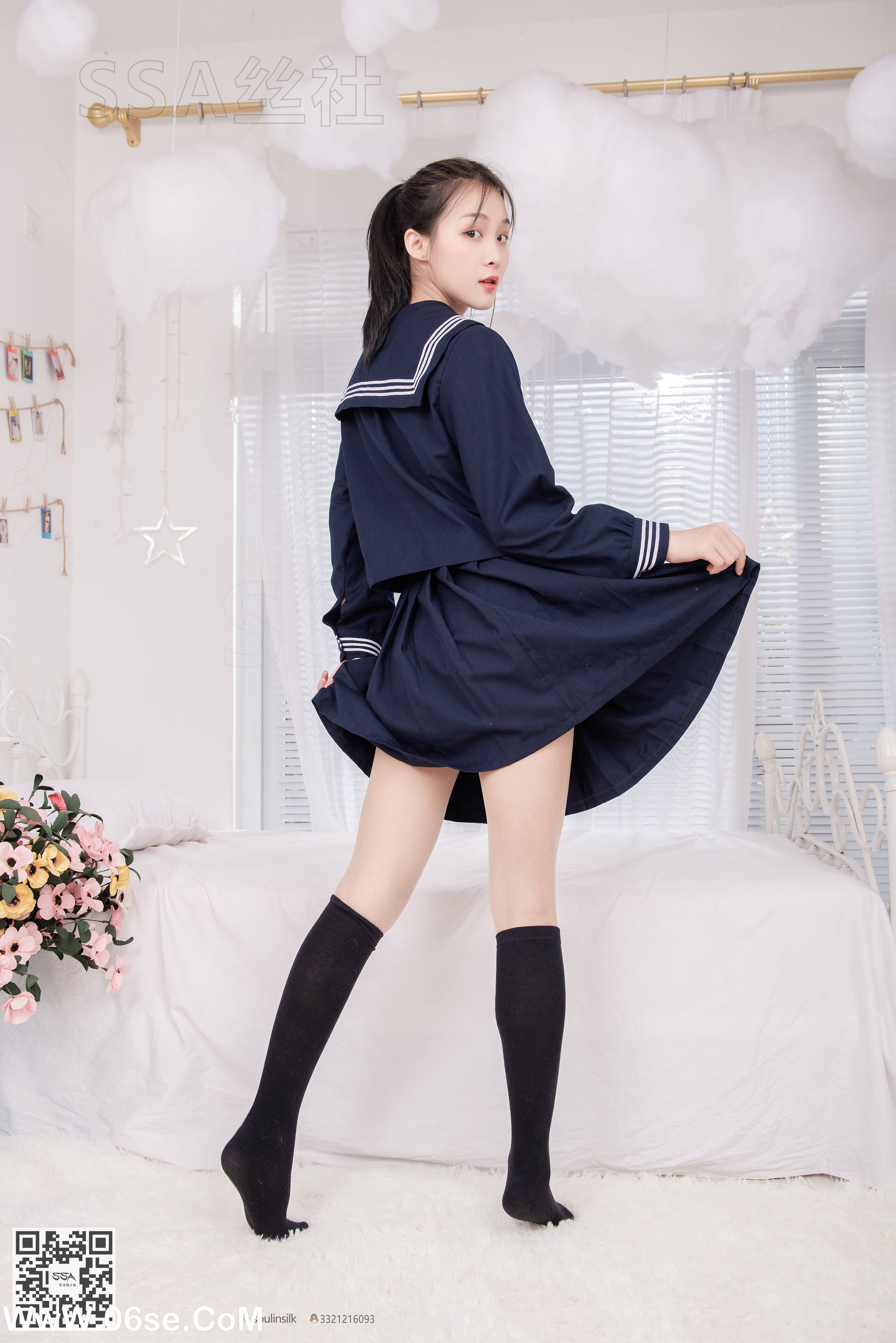 图片[94]-[SSA丝社] NO.142 丽萍 JK制服的穿搭示范[133P1.61G]-六色网