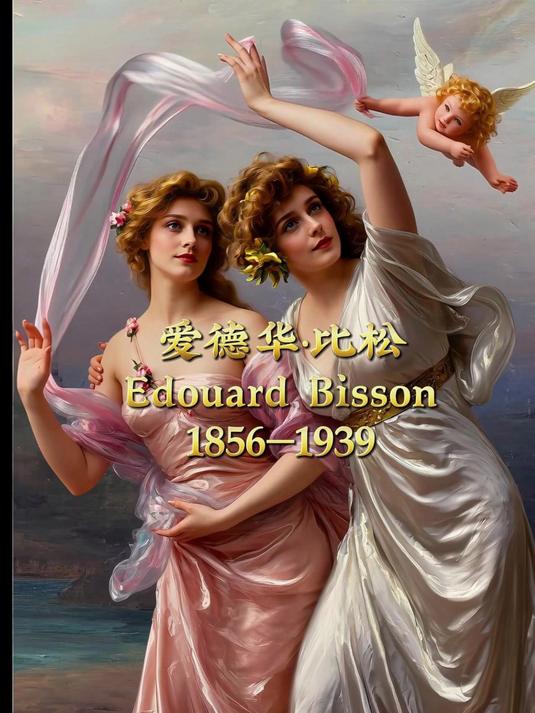 爱德华·比松 (Edouard Bisson) 法国 拉斐尔前派画家