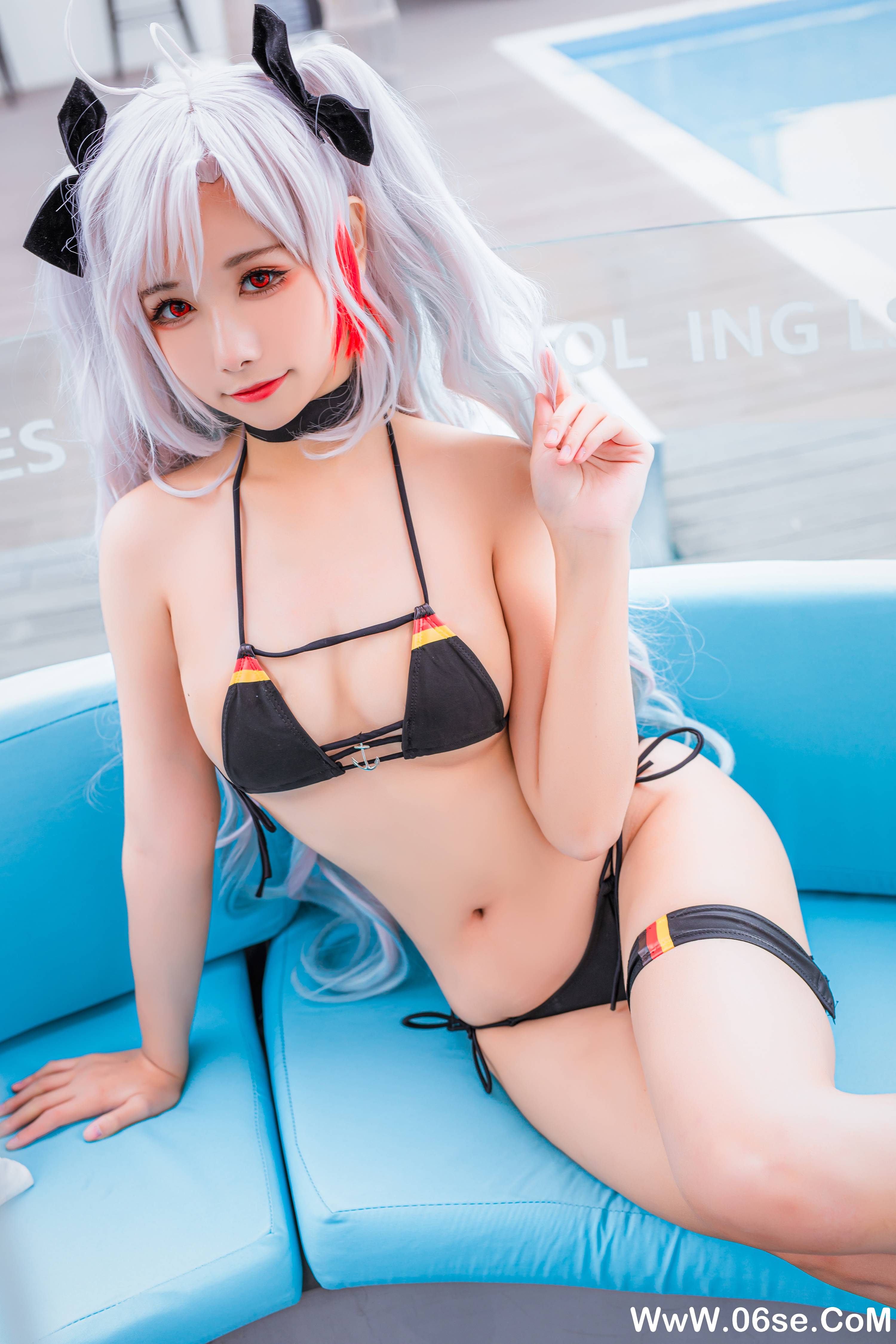 Momoko葵葵 NO.035 — 欧根之水着[20P120M]-六色网