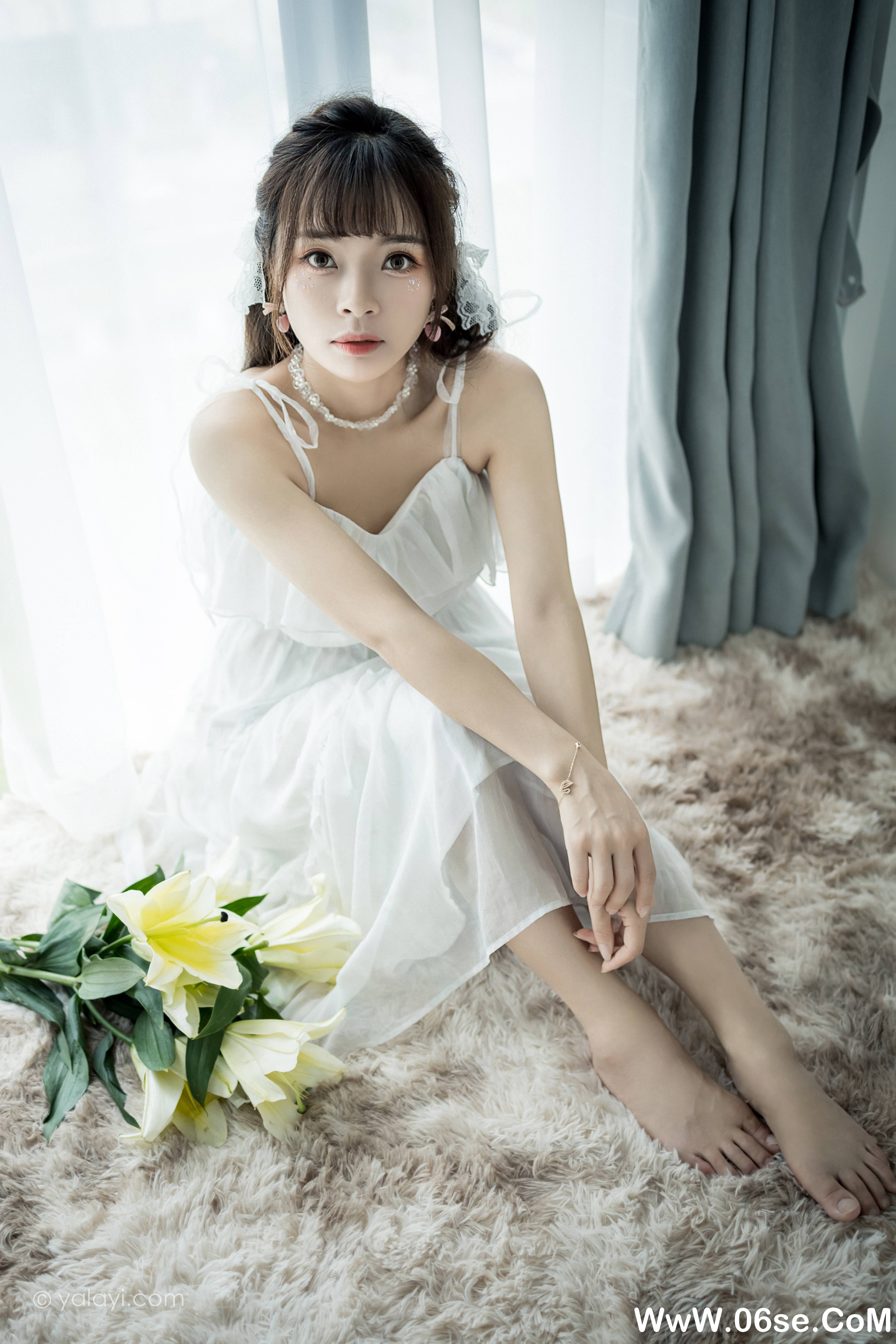 图片[6]-[YALAYI雅拉伊] 2021.07.19 NO.816 程小蝶《白色恋人》[40+1P436M]-六色网