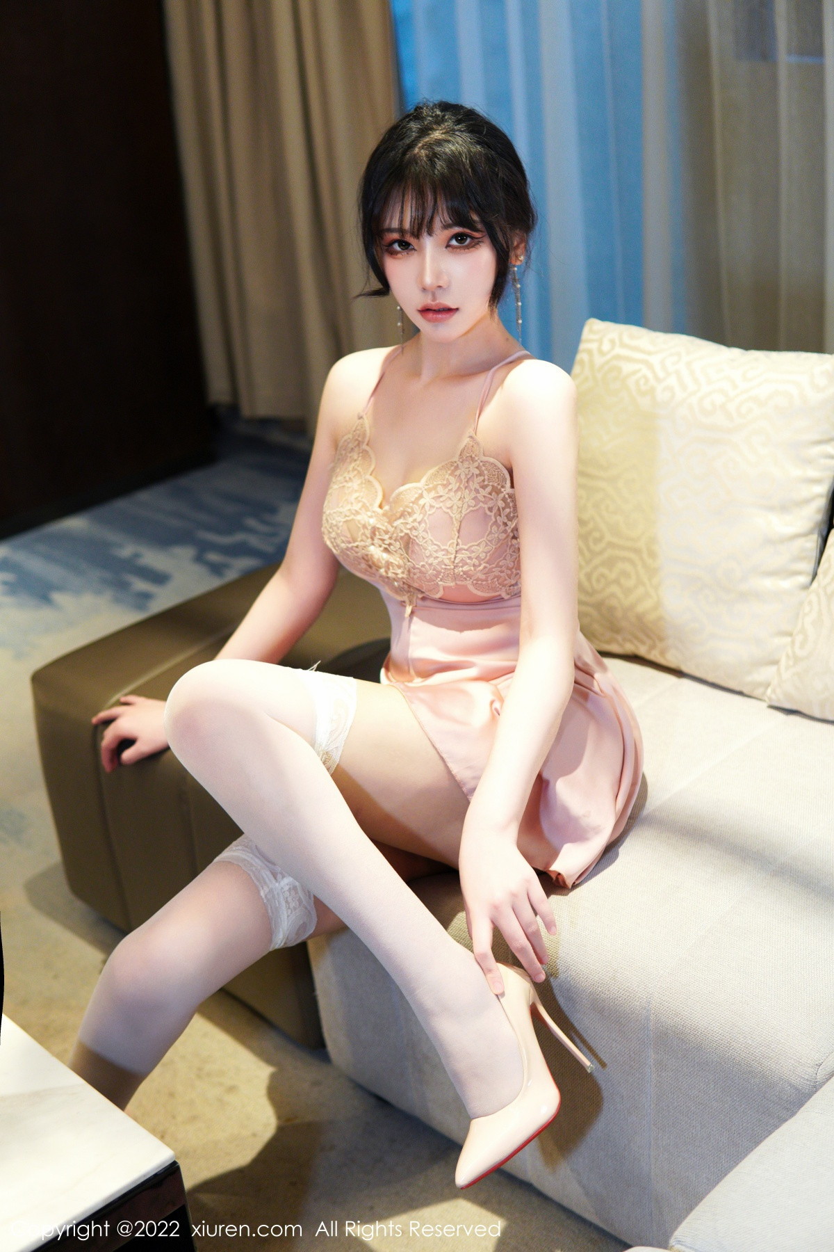 图片[14]-【XiuRen秀人网】2022.12.21 Vol.6022 桃桃子_完整版無水印寫真【72P】-六色网