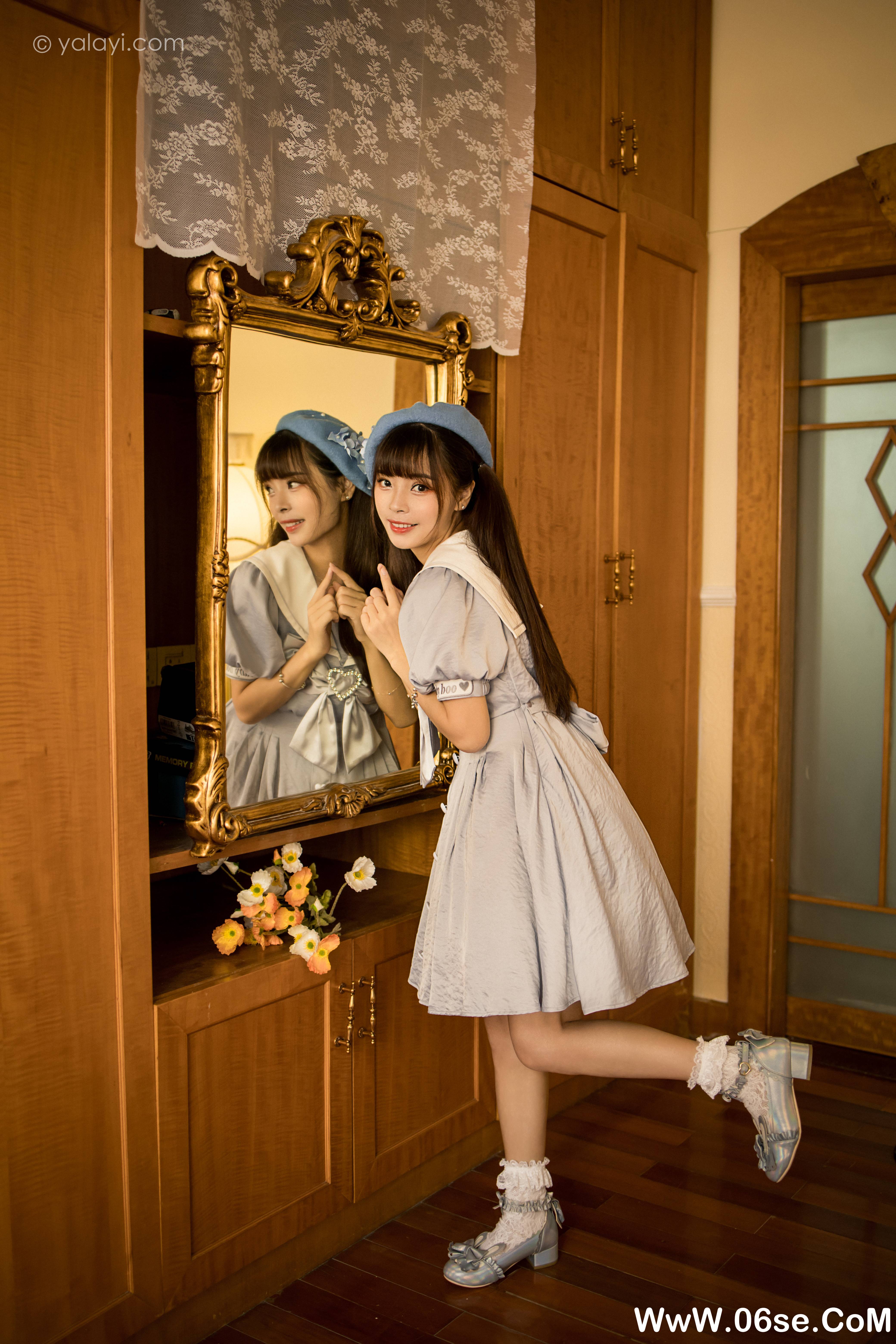 图片[42]-[YALAYI雅拉伊] 2021.10.30 NO.854  程小蝶《水手服》[40+1P569M]-六色网