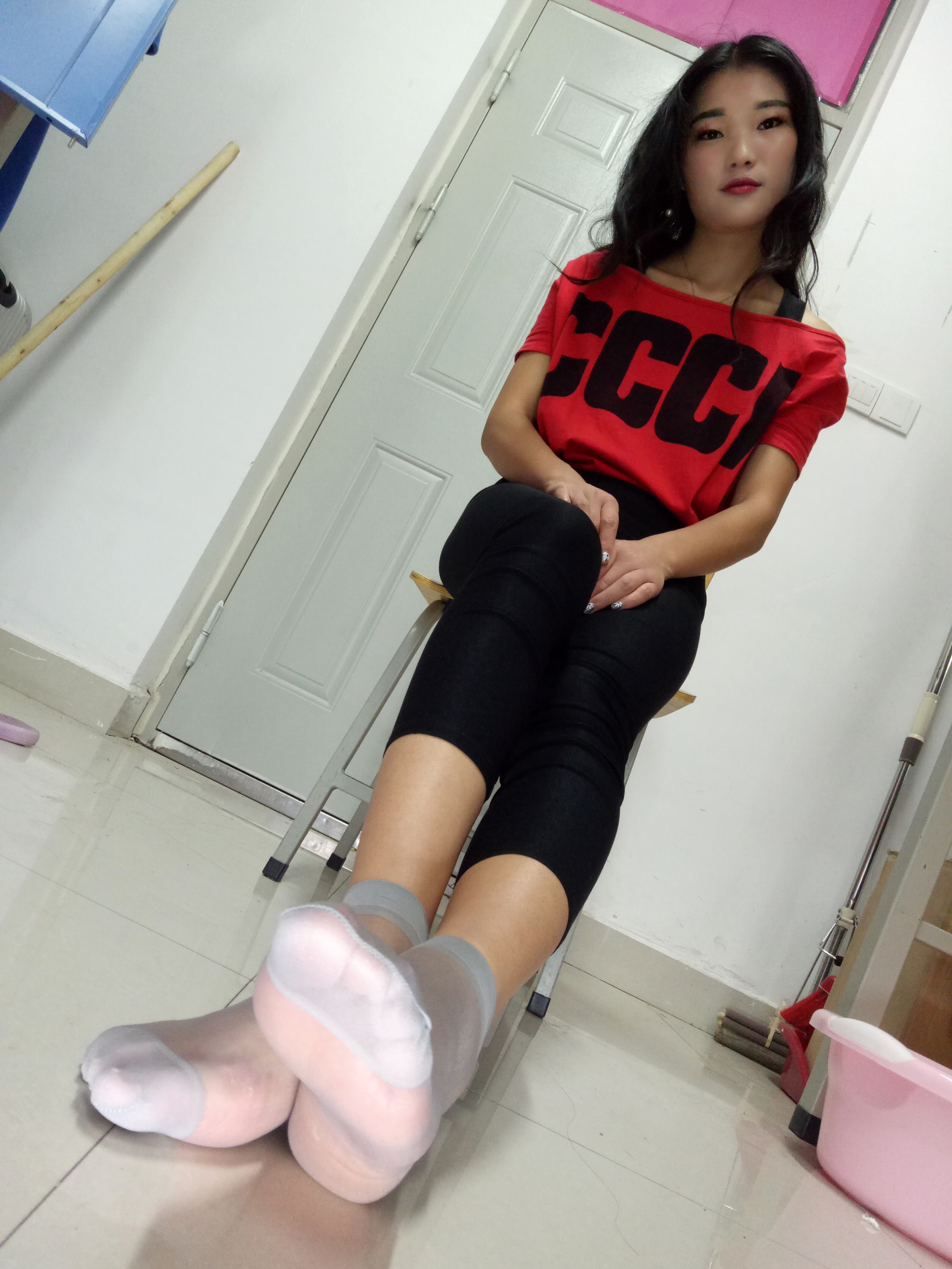 图片[34]-学妹校园寝室短丝系列037期 秦瑾&王莉莉[126P395M]-六色网