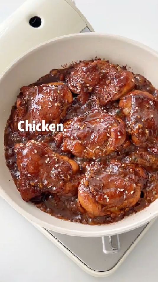 蜜汁鸡腿饭的做法