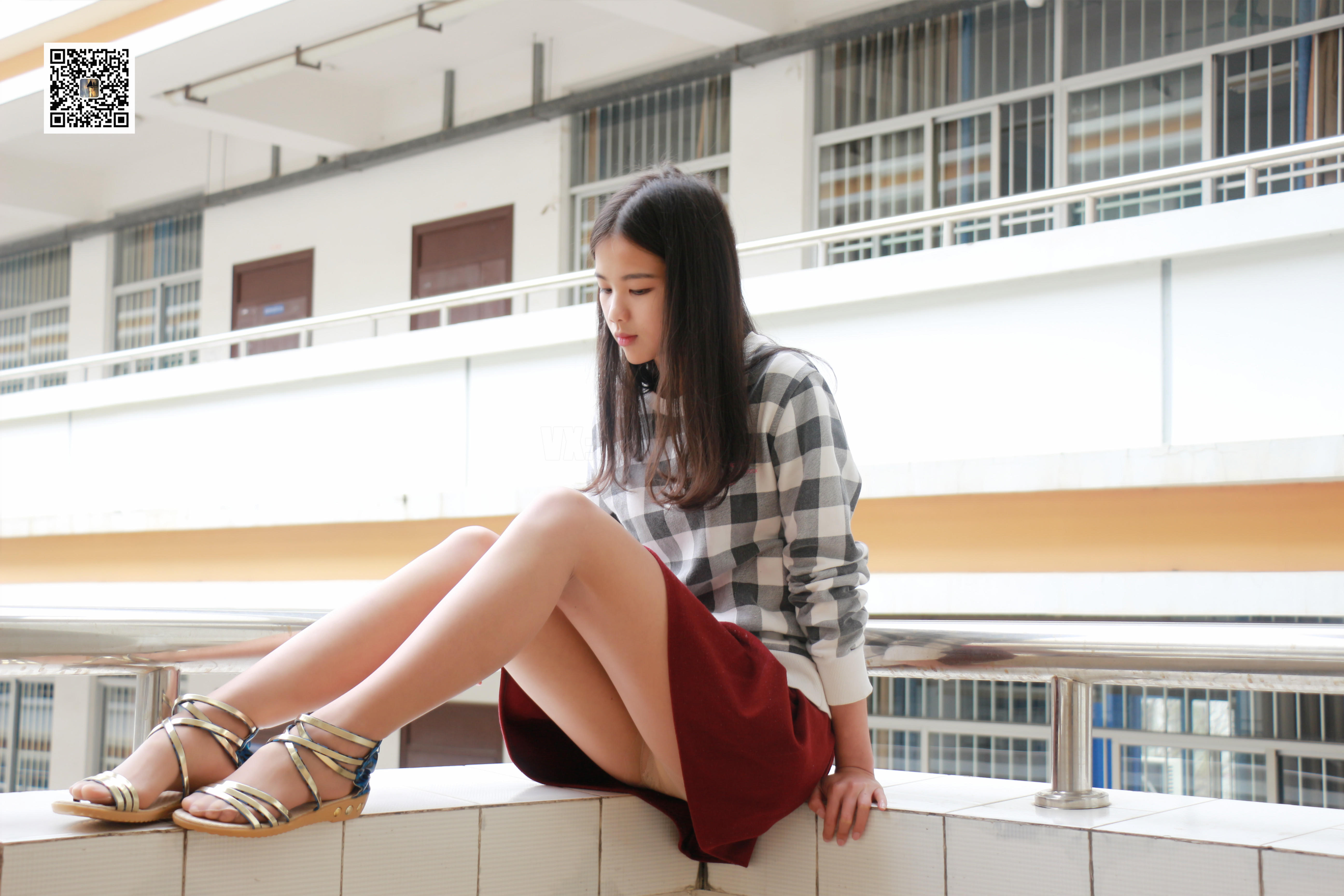 图片[5]-[MussGirl慕丝女郎] 学妹系列11 学妹告诉你,支援武汉,从宅做起[67P66M]-六色网