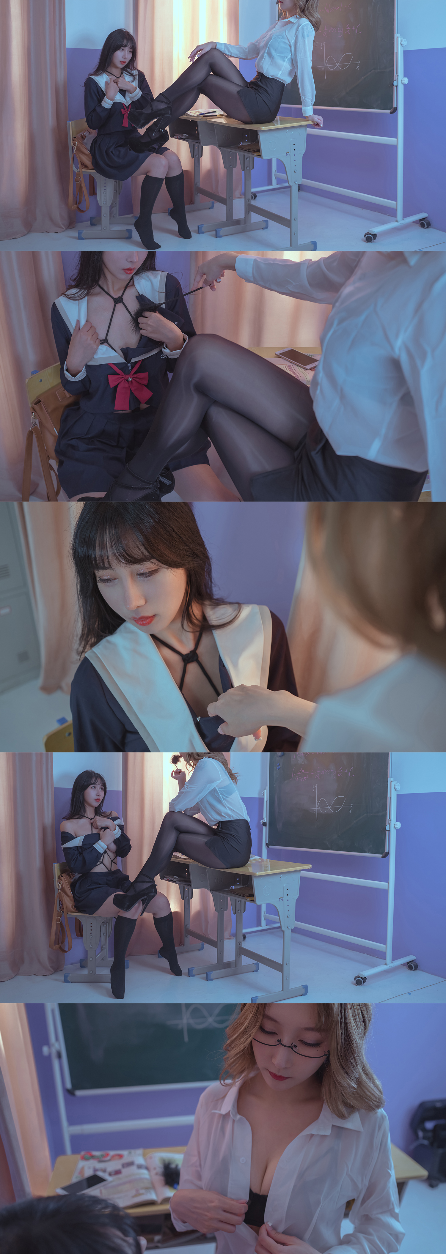 图片[63]-云溪溪 NO.012 — 双人教室 [69P+1V1.69G]-六色网