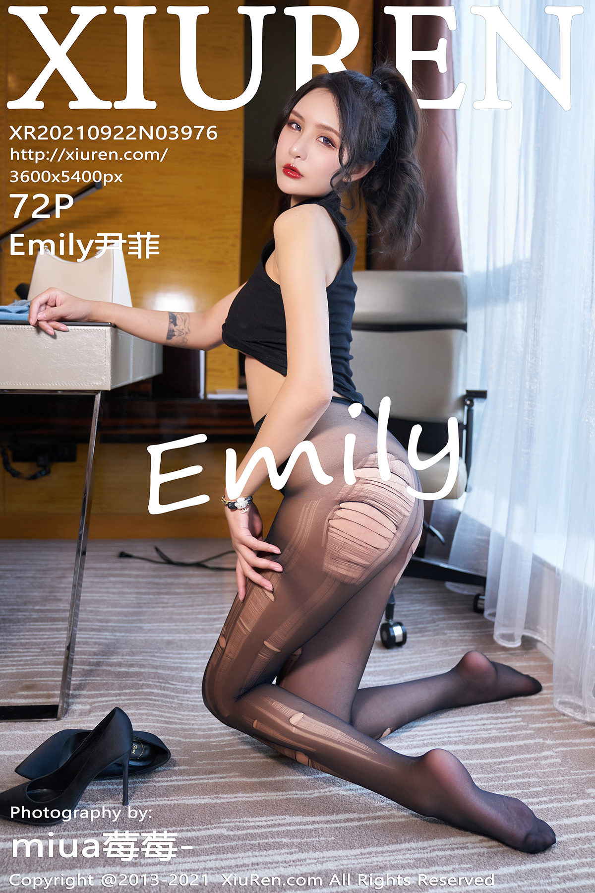 [XIUREN秀人网] 2021.09.22 No.3976 Emily尹菲[72+1P805M]-六色网