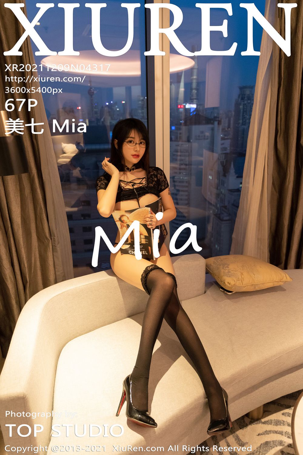 [XIUREN秀人网] 2021.12.09 NO.4317 美七[67+1P657M]-六色网