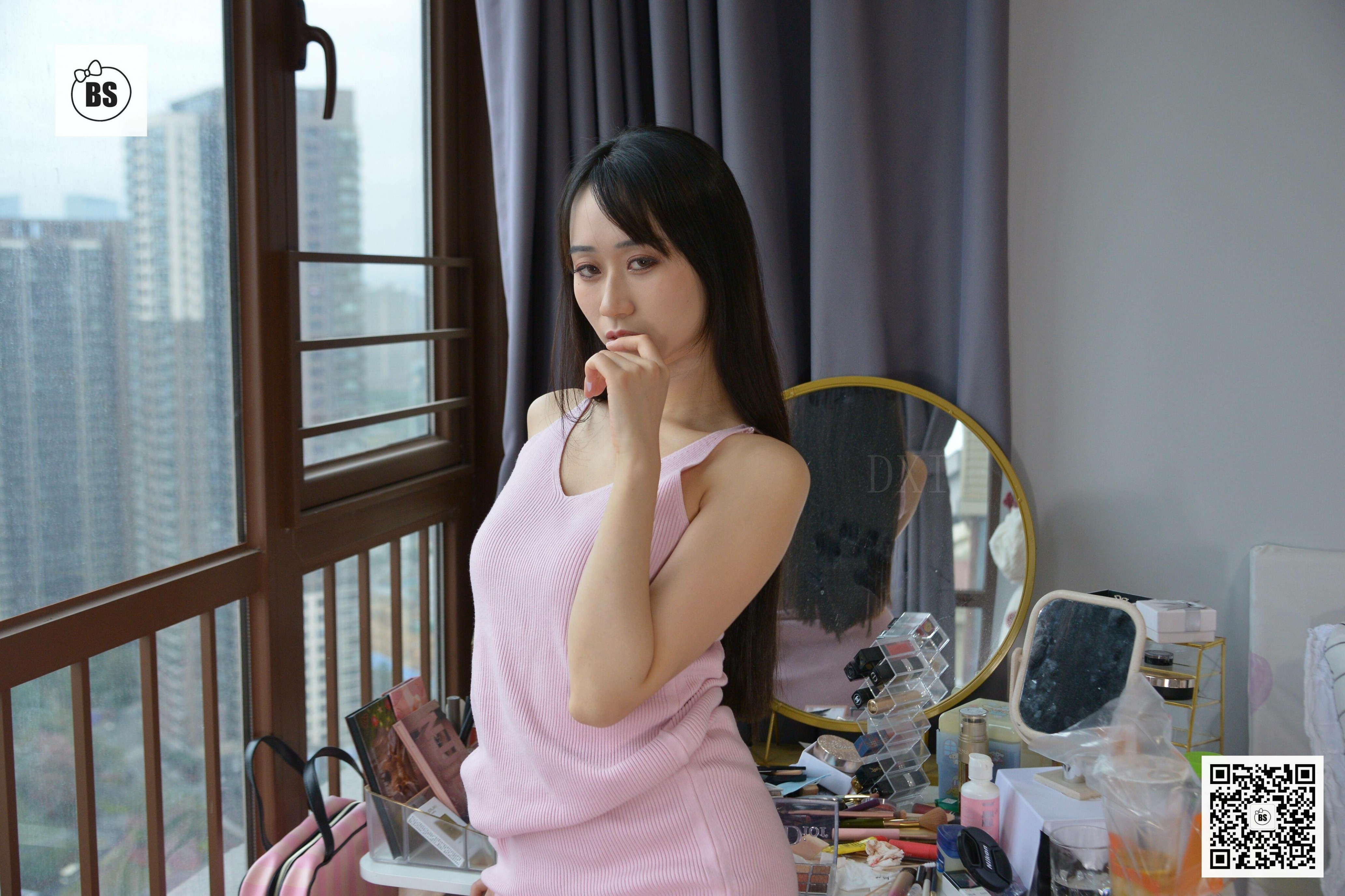 图片[44]-[我丝你想]MX017 美西 窗台前的女朋友1[62P100M]-六色网