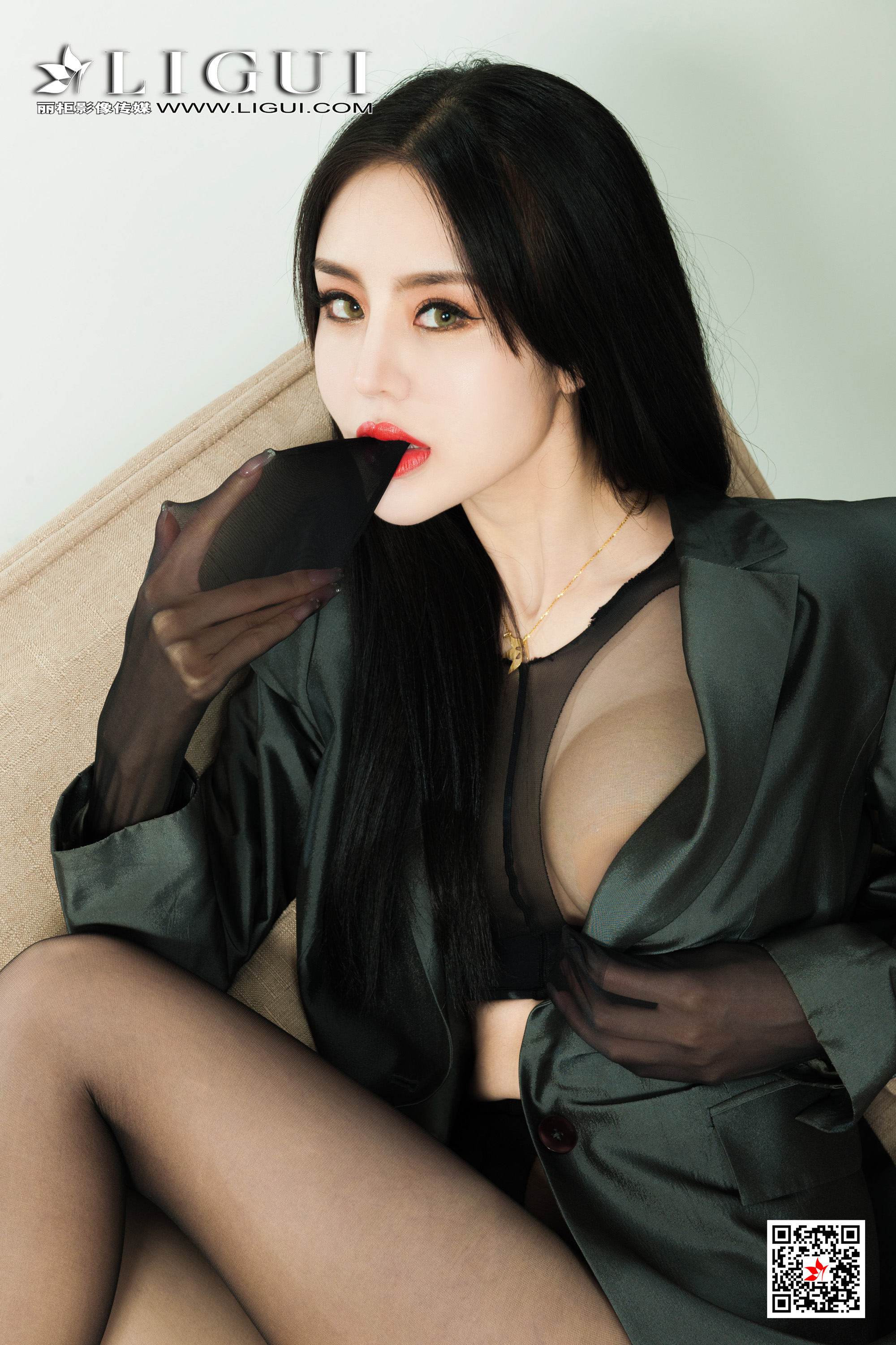 图片[32]-[Ligui丽柜] 2021.05.12 网络丽人 Model 凉儿-六色网