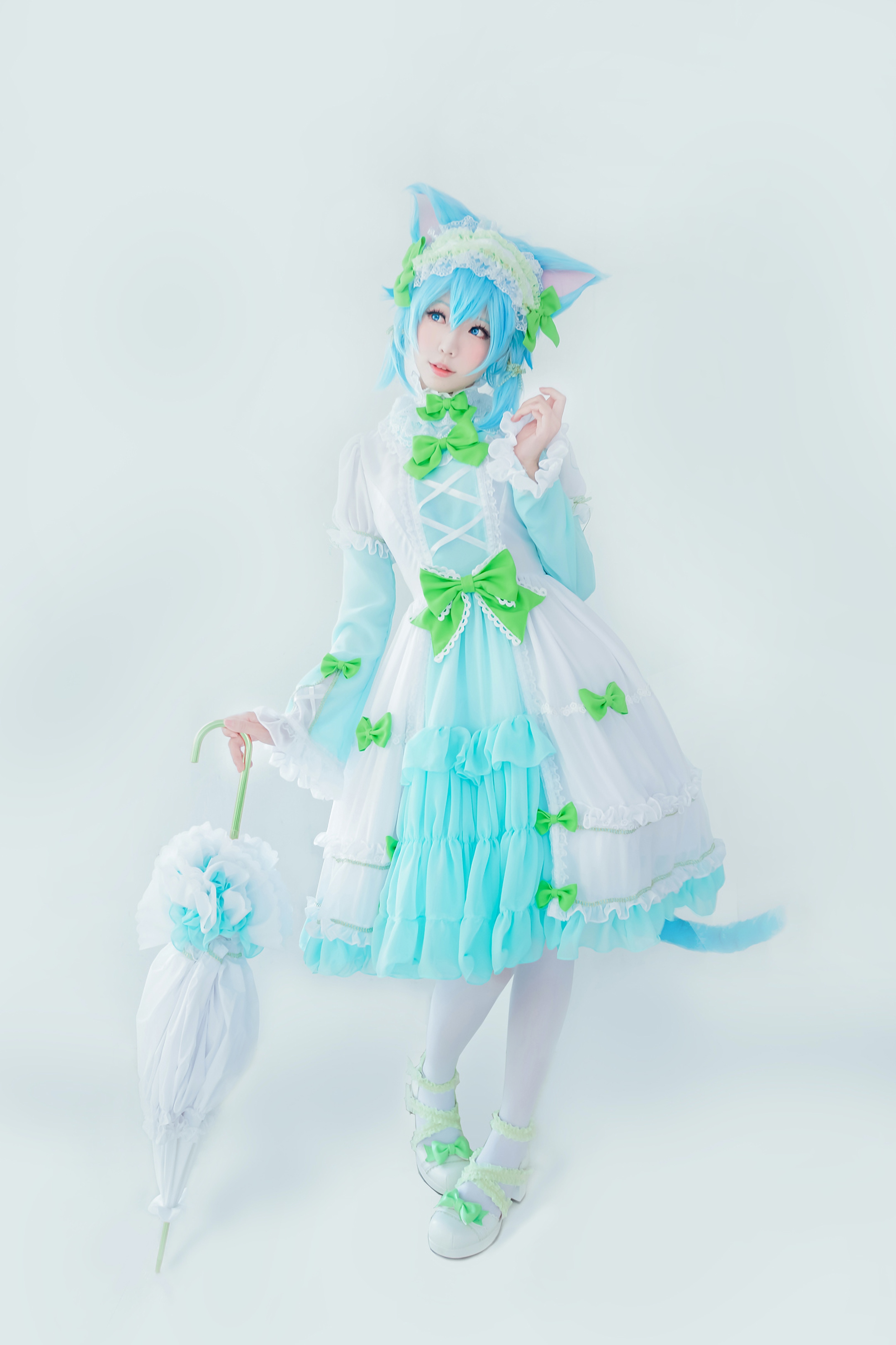 图片[3]-Ely_eee(ElyEE子) NO.042 — 猫耳下午茶[24P46M]-六色网