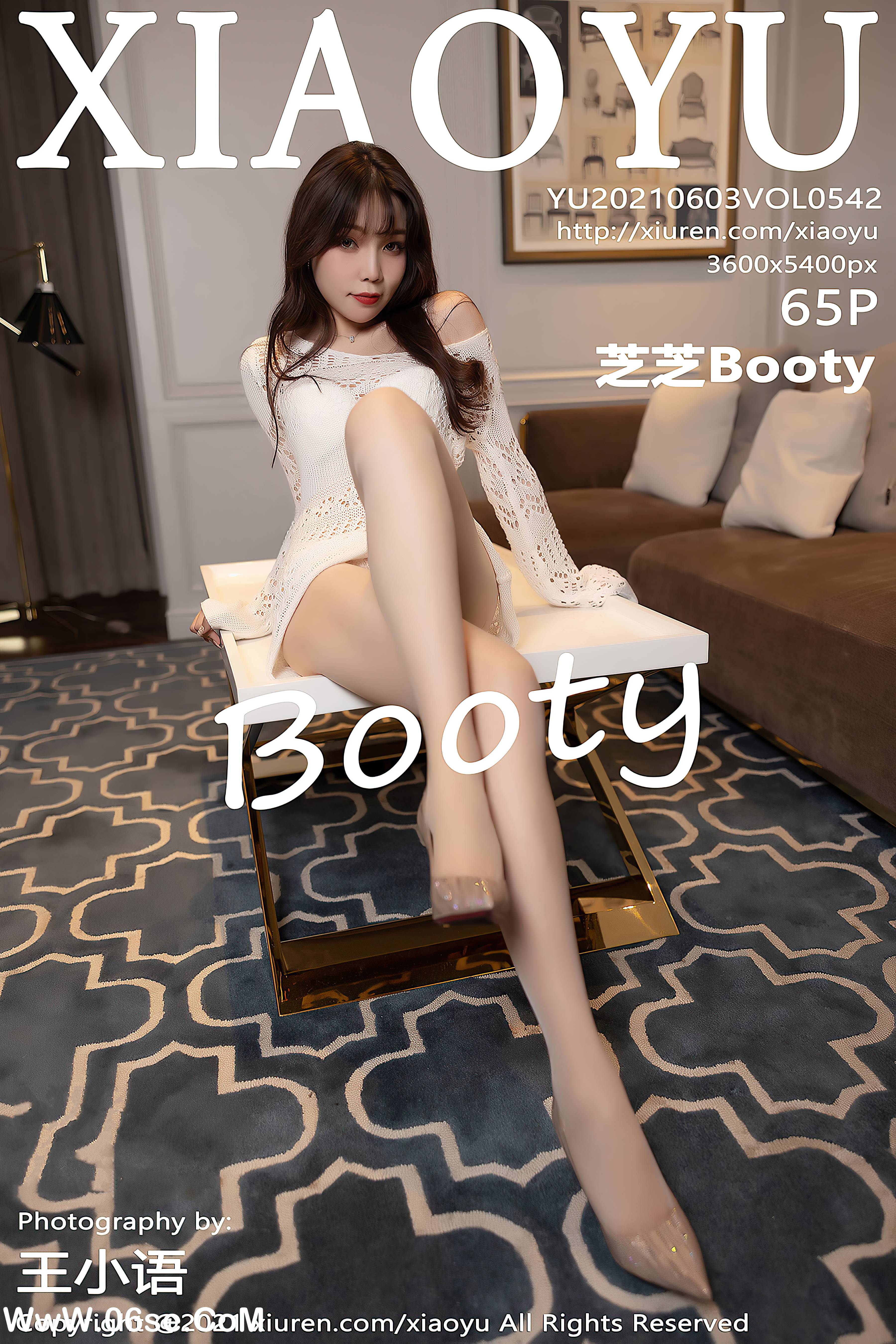 [XIAOYU语画界] 2021.06.03 NO.542 芝芝Booty[65+1P580M]-六色网