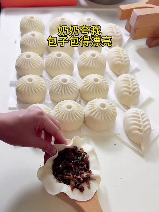 有了这个包子馒头模具,新手也能做出好看好吃的面包 包子模具