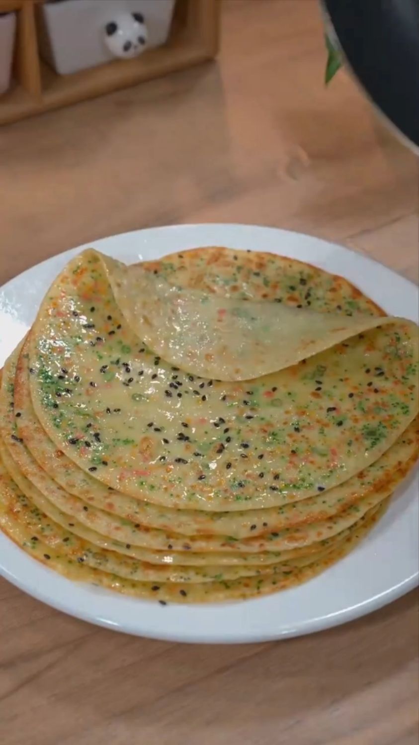 西兰花鸡蛋饼这样做