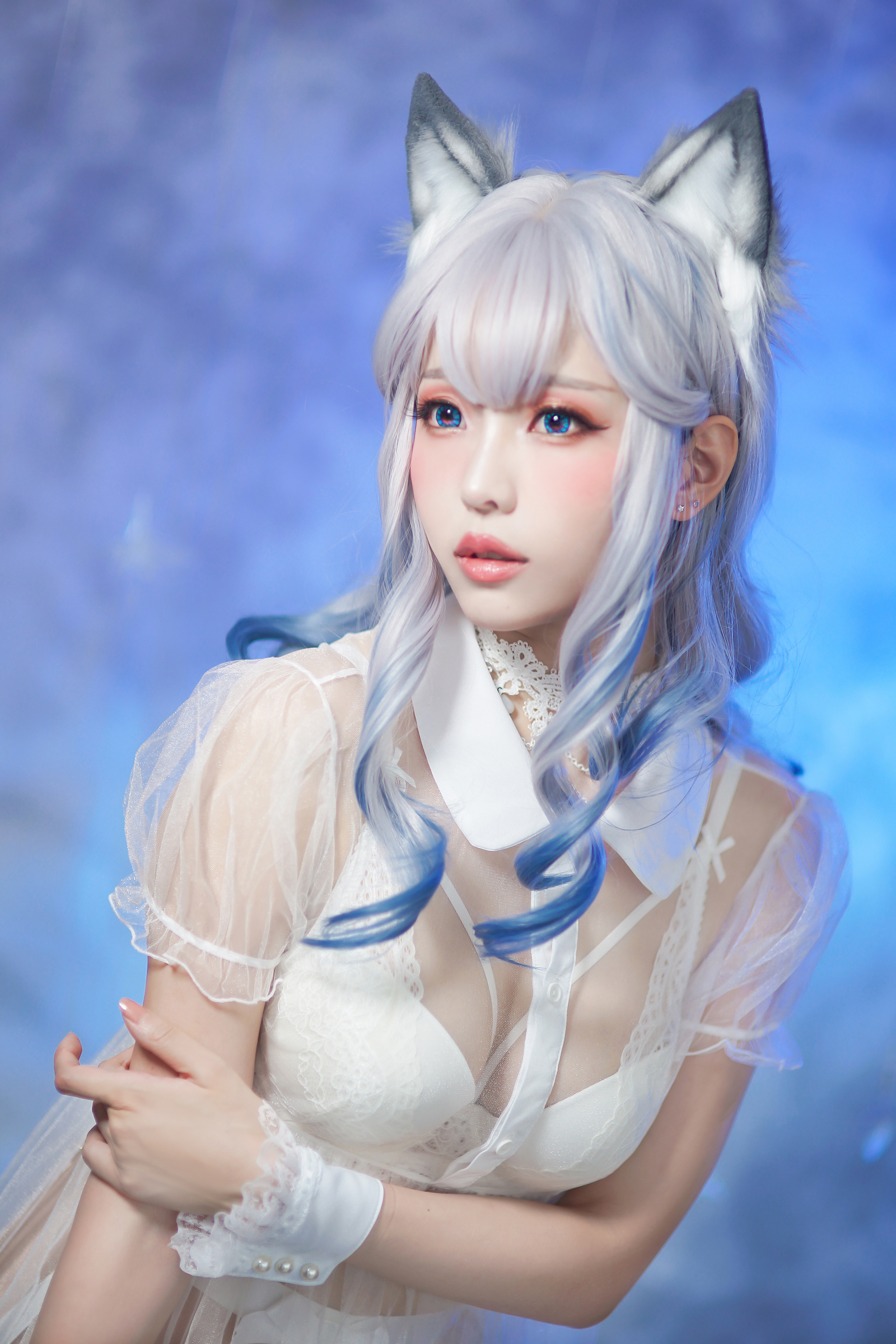 图片[29]-Ely_eee(ElyEE子) NO.043 — 猫耳白丝带[48P+6V166M]-六色网
