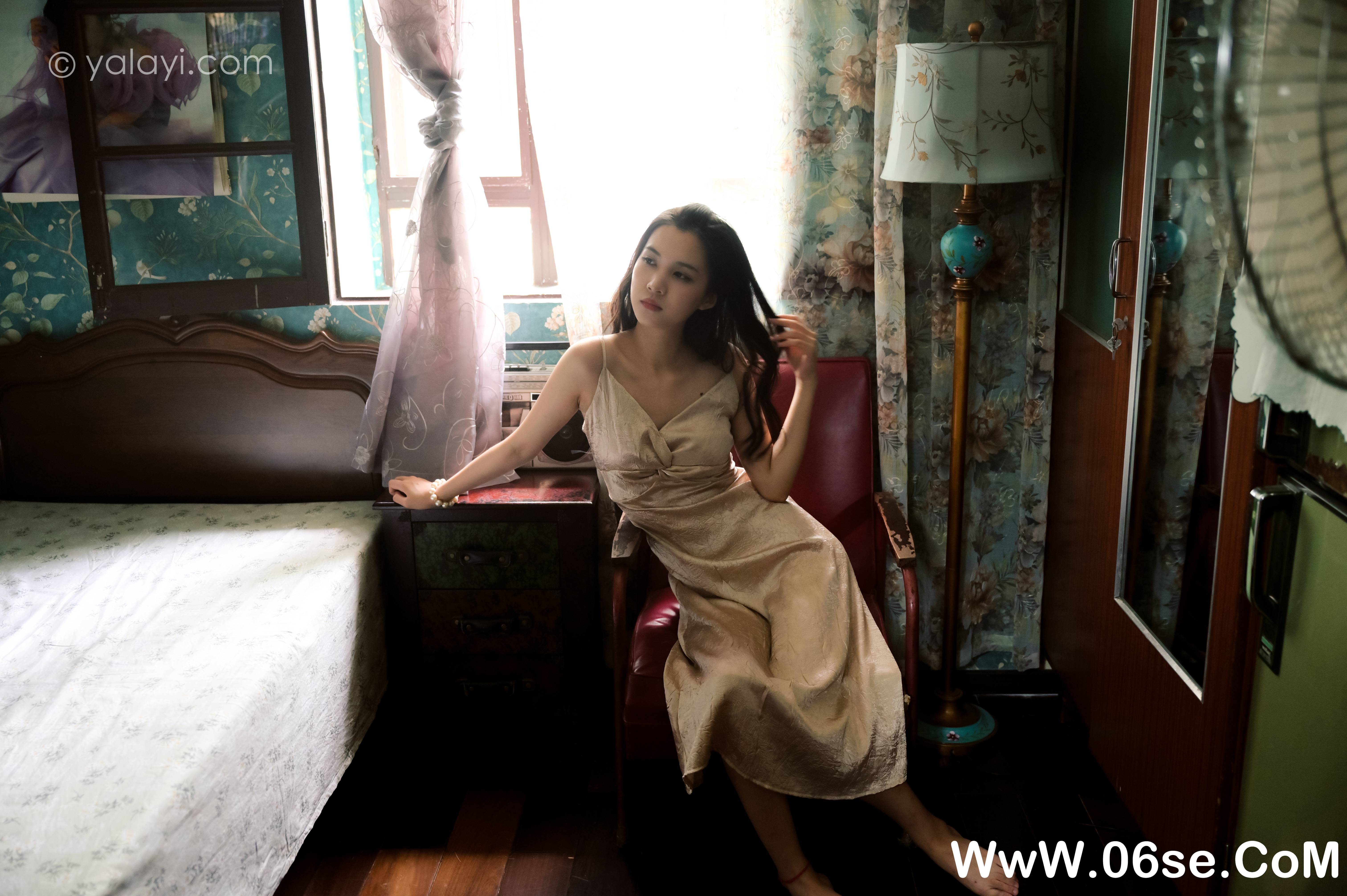 图片[3]-[YALAYI雅拉伊] 2020.07.29 NO.678 方岚《绿窗》[40P+1P470M]-六色网