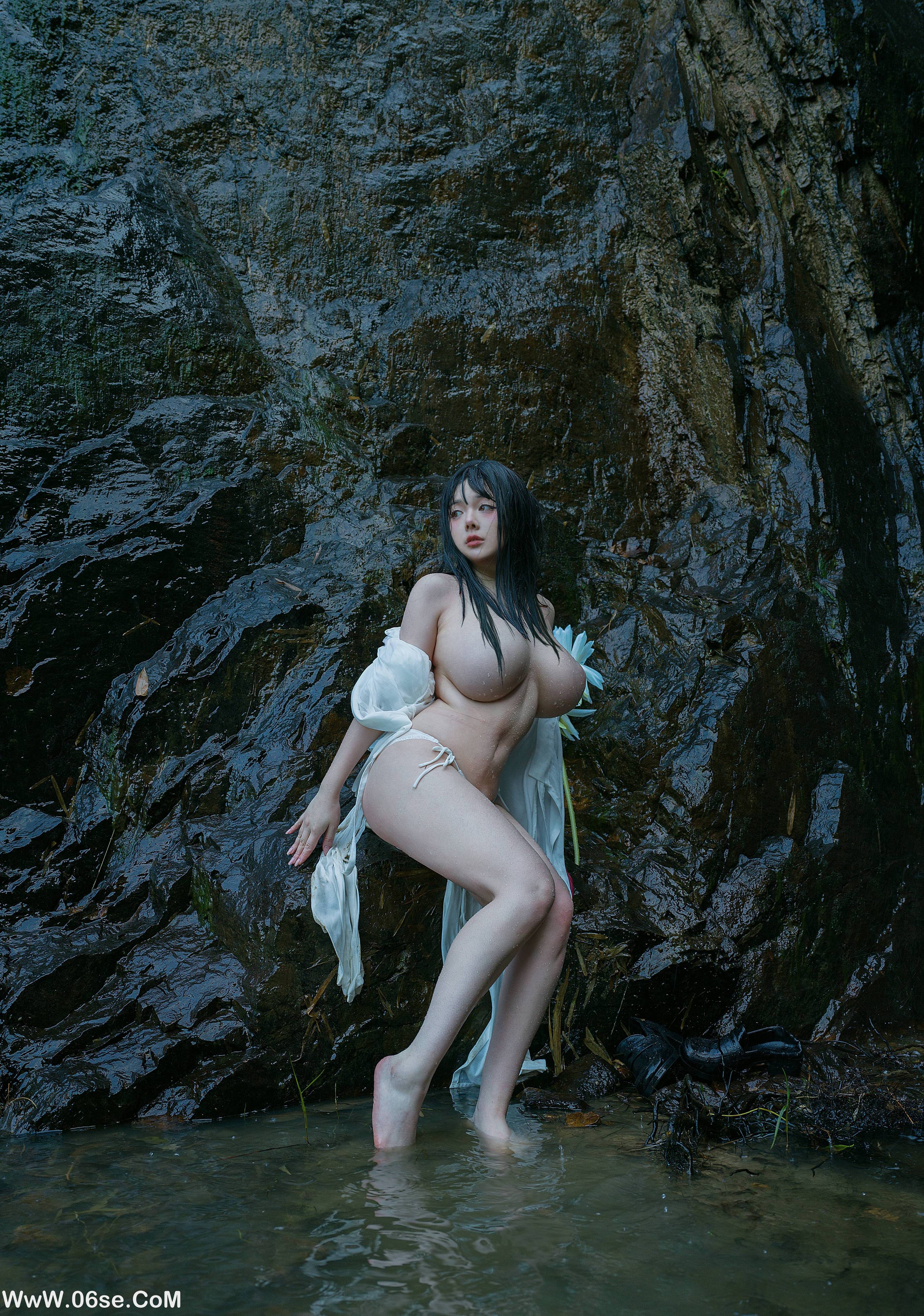 图片[38]-NinJa阿寨寨 NO.008 神明巫女[38P333M]-六色网