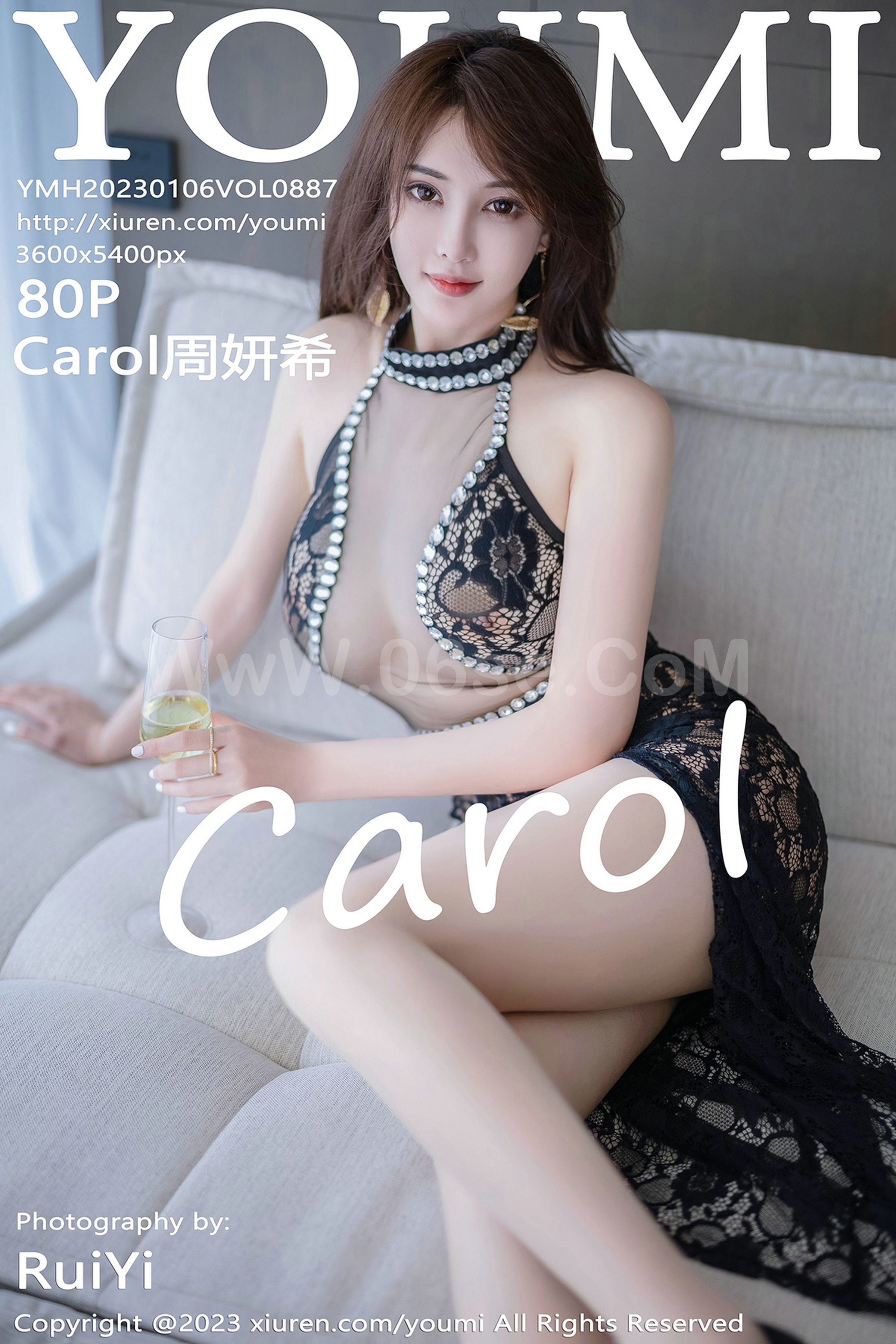 【YOUMI尤蜜荟】Vol.887 Zhou Yan Xi (Carol周妍希)-六色网-六色网