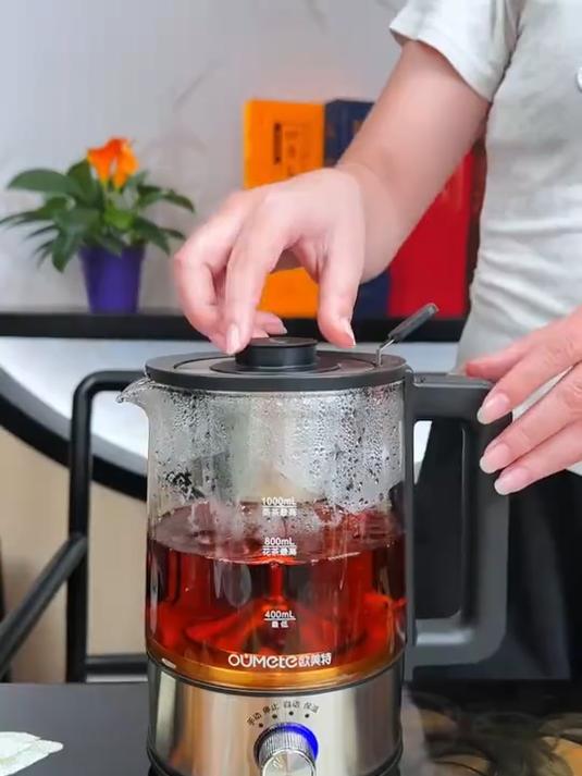 喝茶一定要试试这个煮茶器,茶水分离喷淋式蒸茶,高温萃取茶香